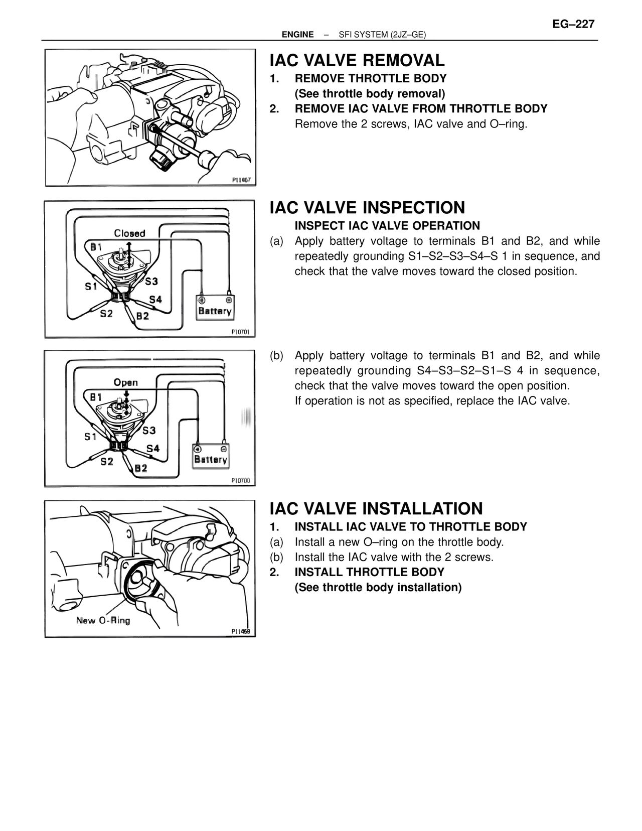 IAC Valve Removal — MK4 Supra SFI System 2JZ-GE, page 41