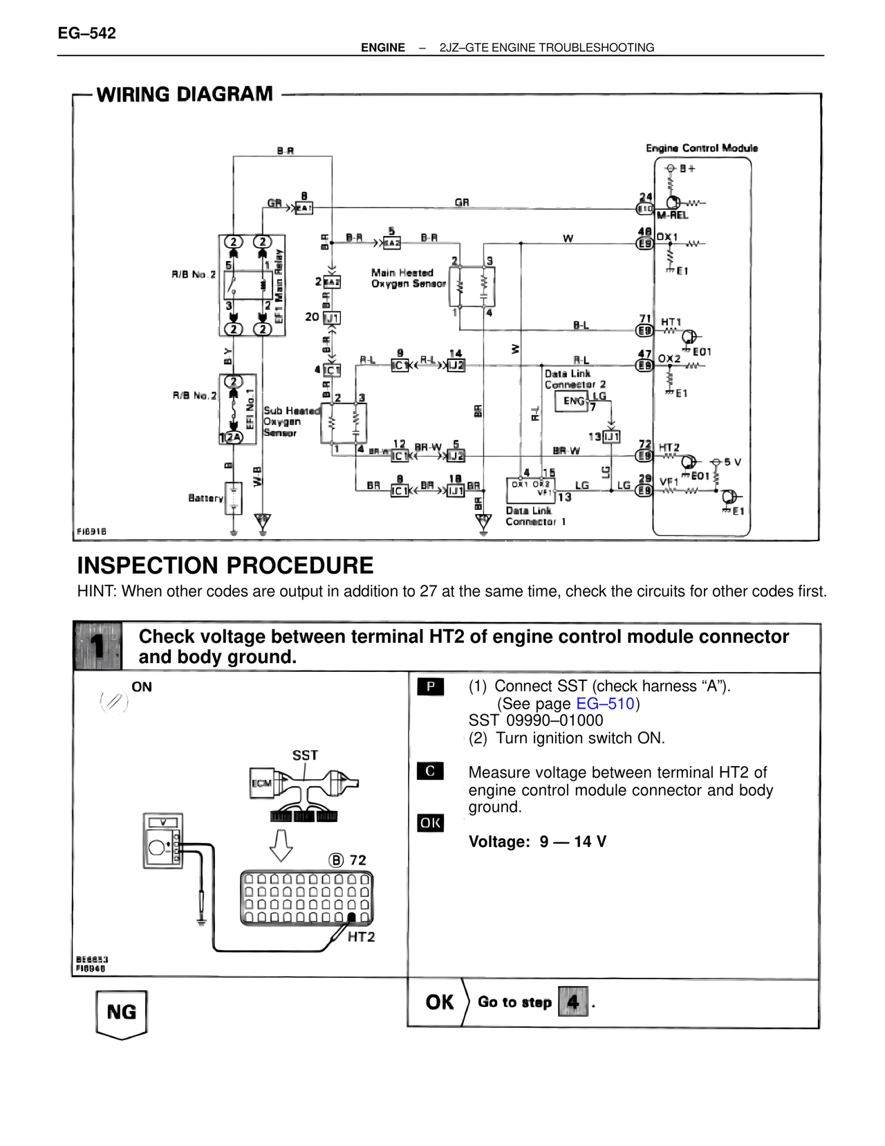 Inspection Procedure — MK4 Supra Troubleshooting 2JZ-GTE, page 56