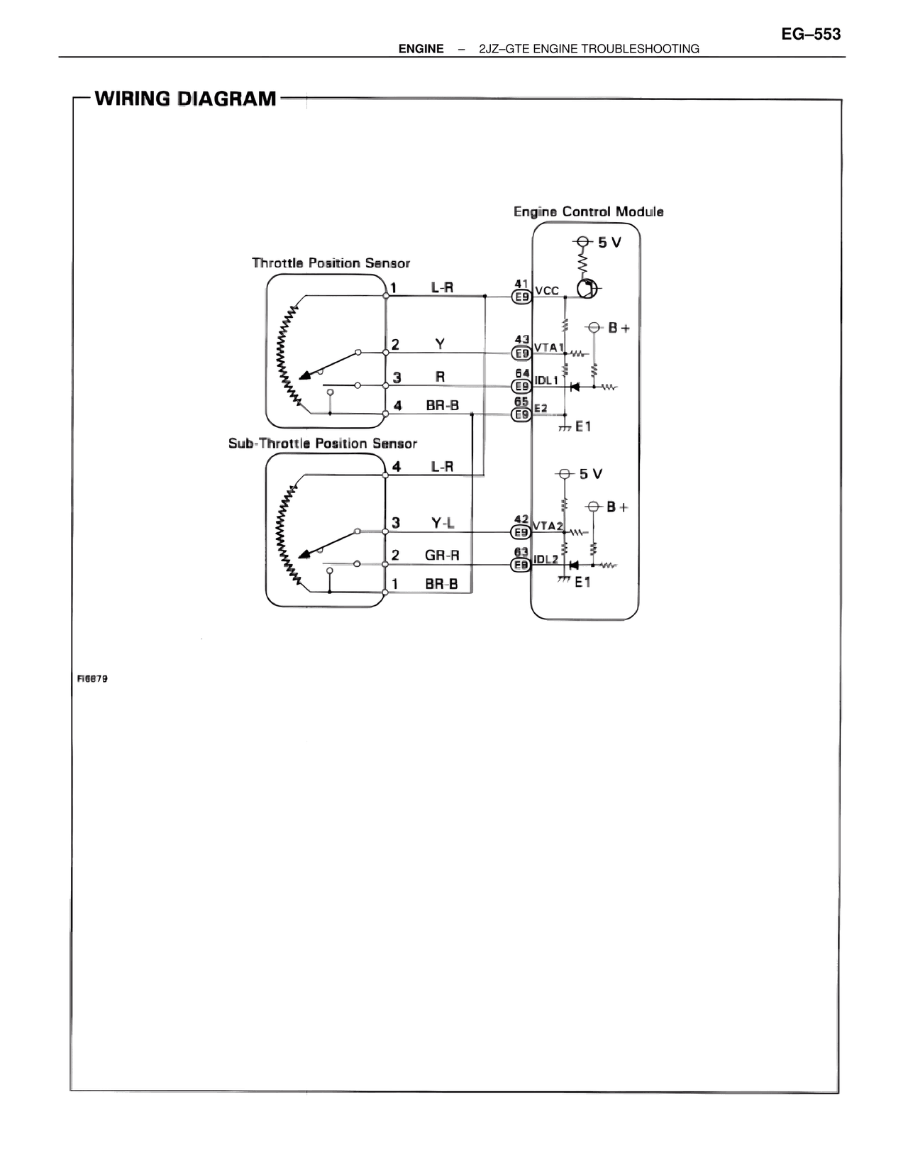Wiring Diagram — MK4 Supra Troubleshooting 2JZ-GTE, page 67