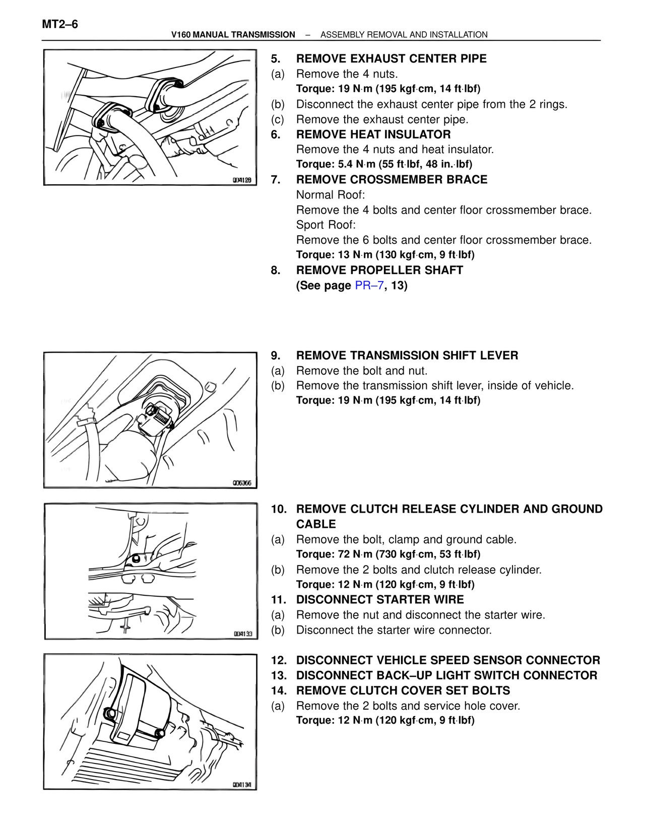 V160/V161 Manual Transmission — MK4 Supra V160/V161 Manual Transmission, page 7