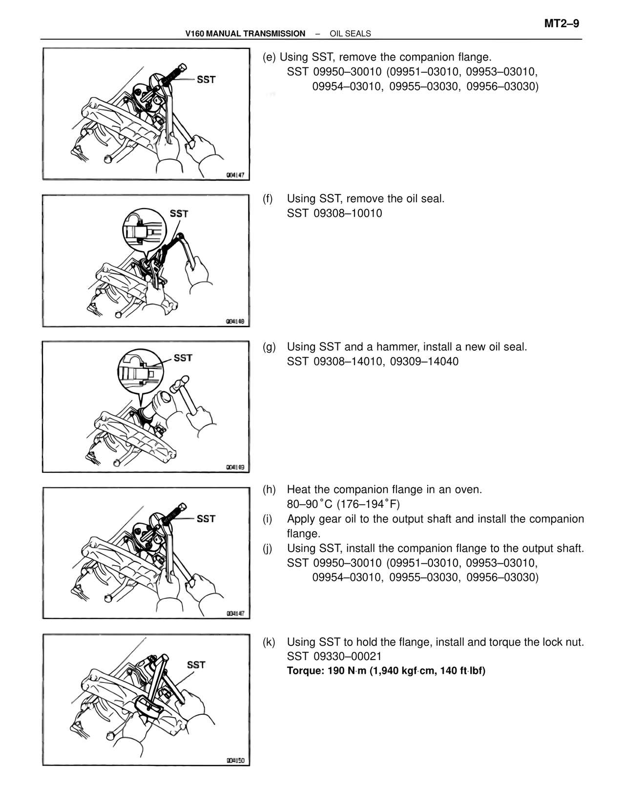 V160/V161 Manual Transmission — MK4 Supra V160/V161 Manual Transmission, page 10