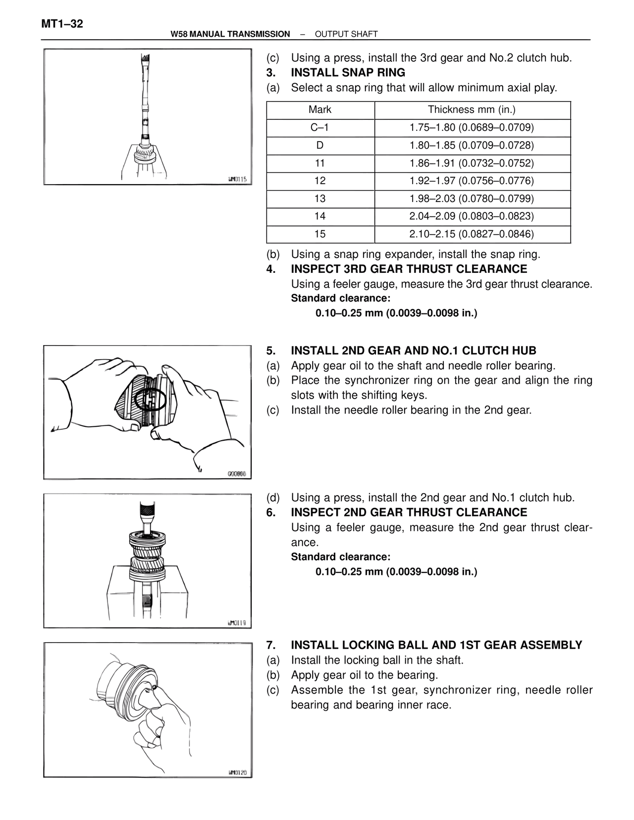 W58 Manual Transmission — MK4 Supra W58 Manual Transmission, page 33