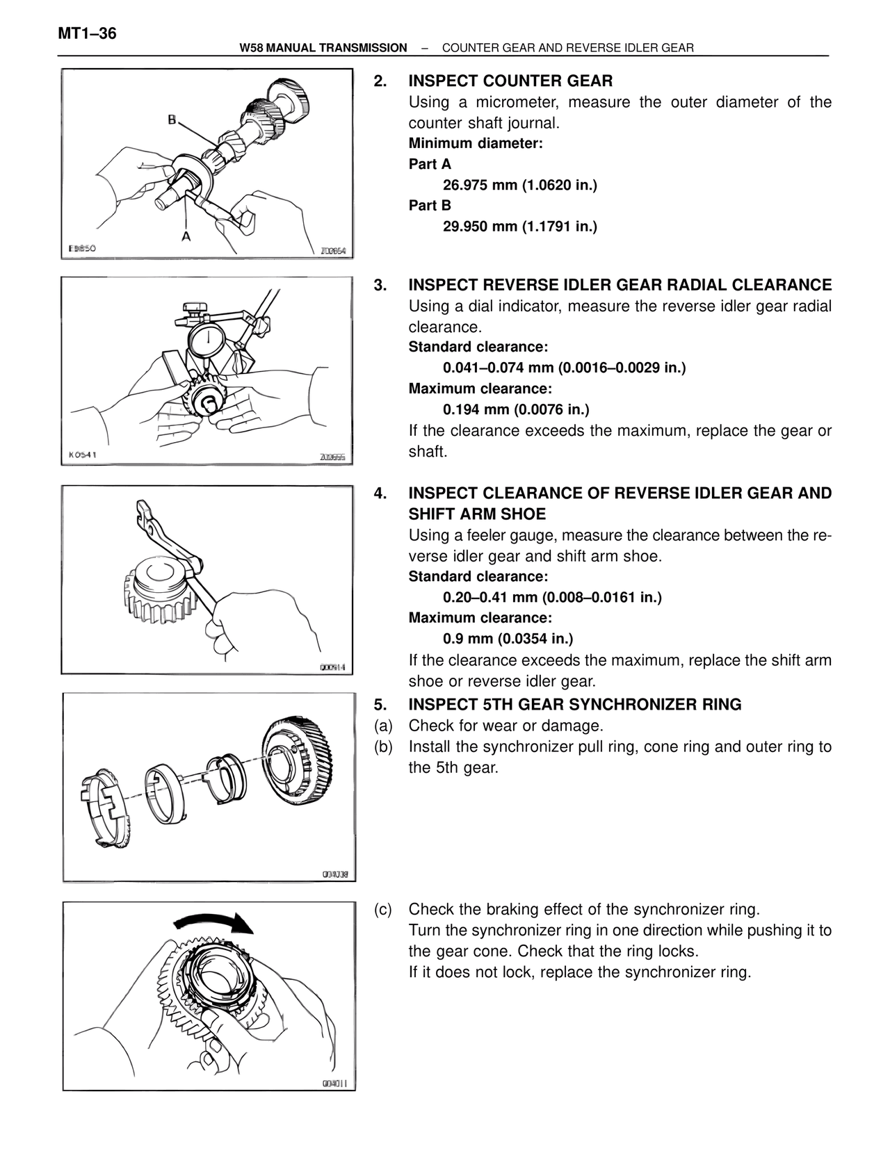 W58 Manual Transmission — MK4 Supra W58 Manual Transmission, page 37