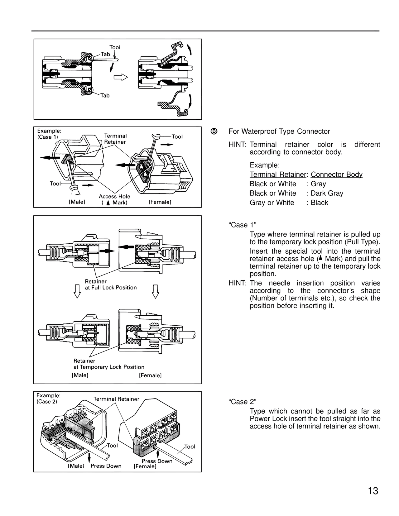 Wiring Diagrams — MK4 Supra Wiring Diagrams, page 13