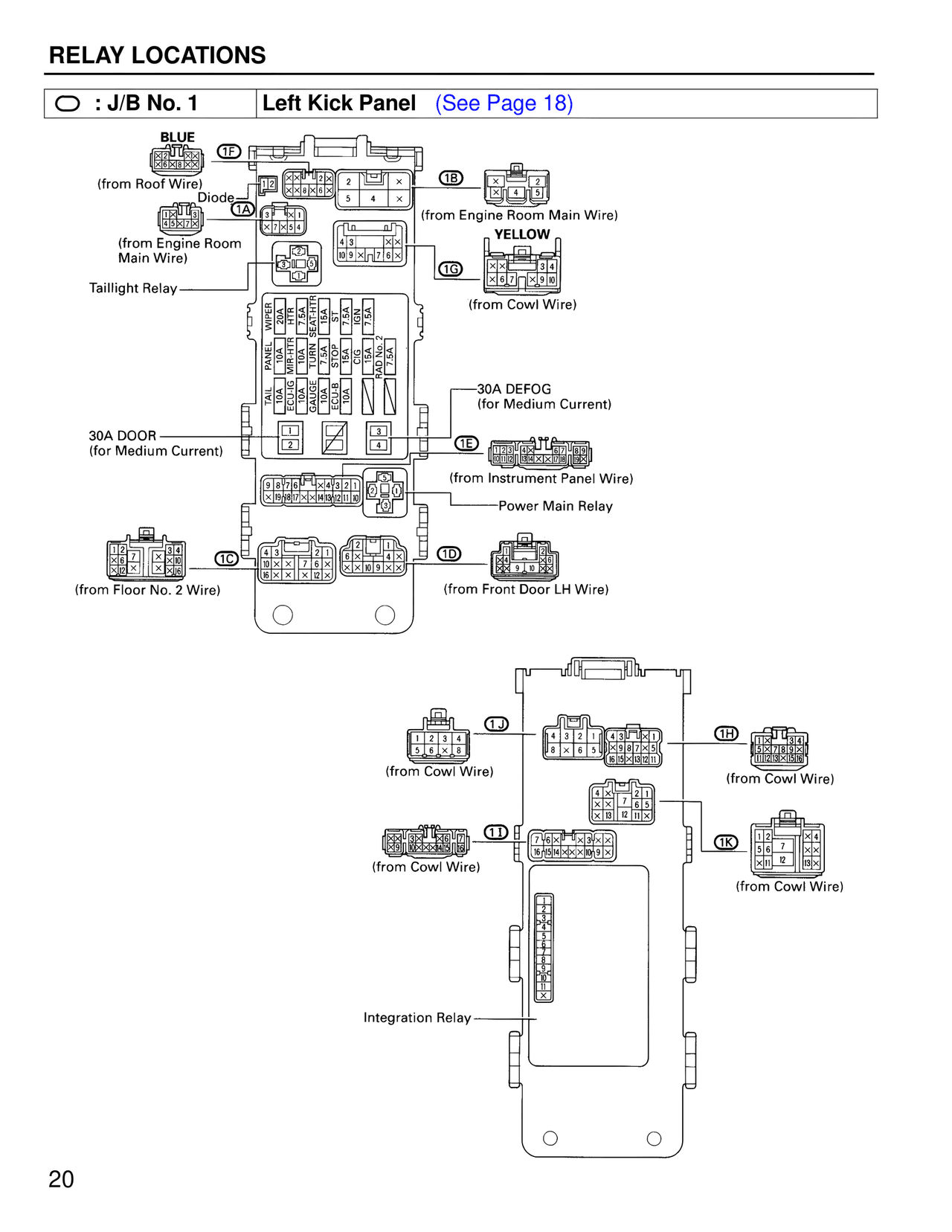 Wiring Diagrams — MK4 Supra Wiring Diagrams, page 21