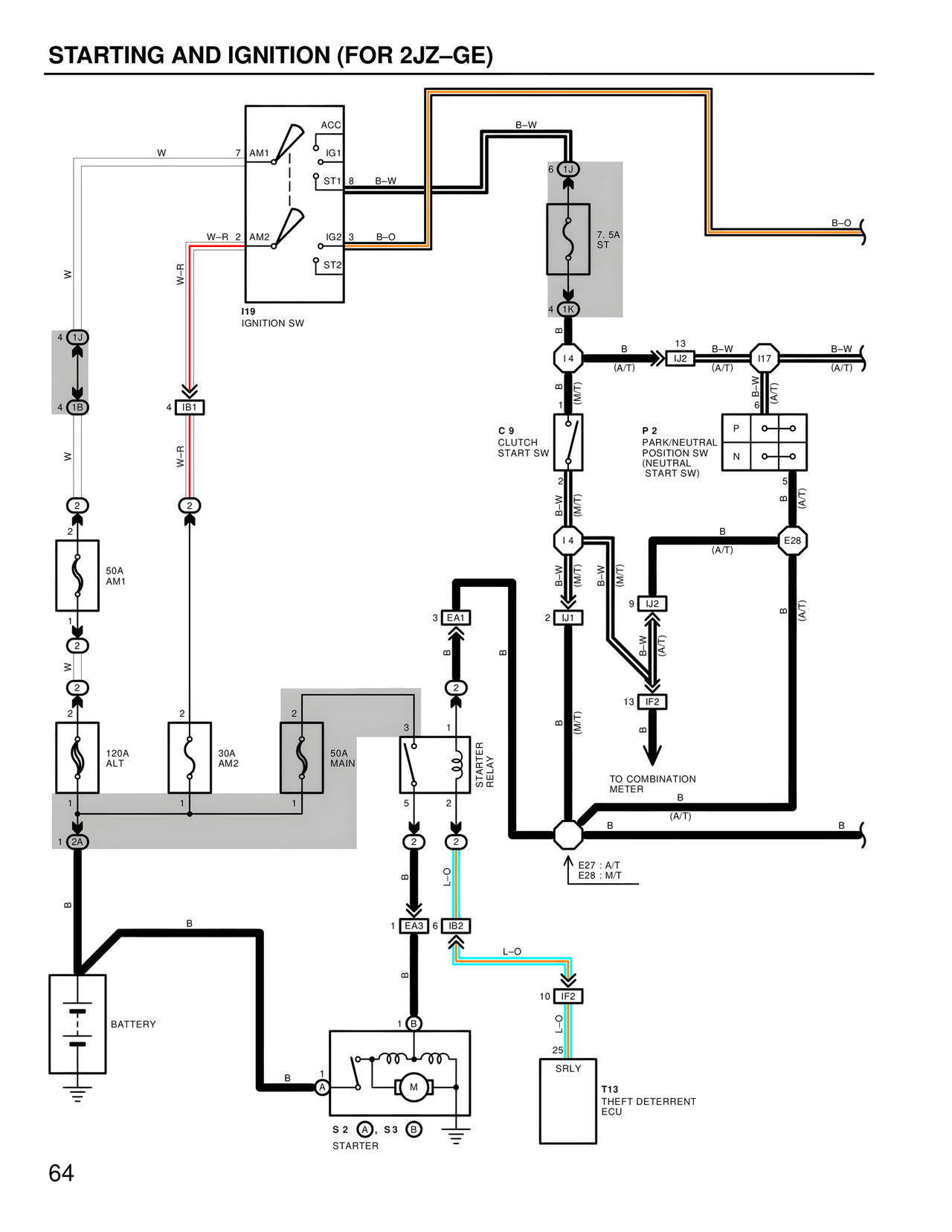 Wiring Diagrams — MK4 Supra Wiring Diagrams, page 62