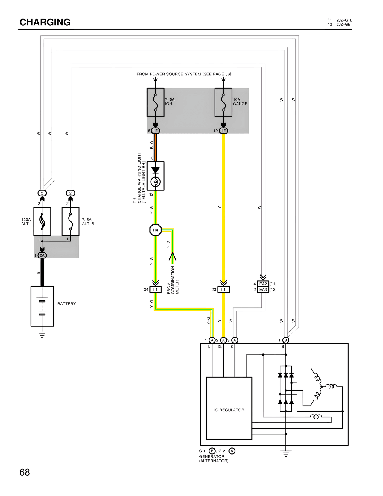 Wiring Diagrams — MK4 Supra Wiring Diagrams, page 66