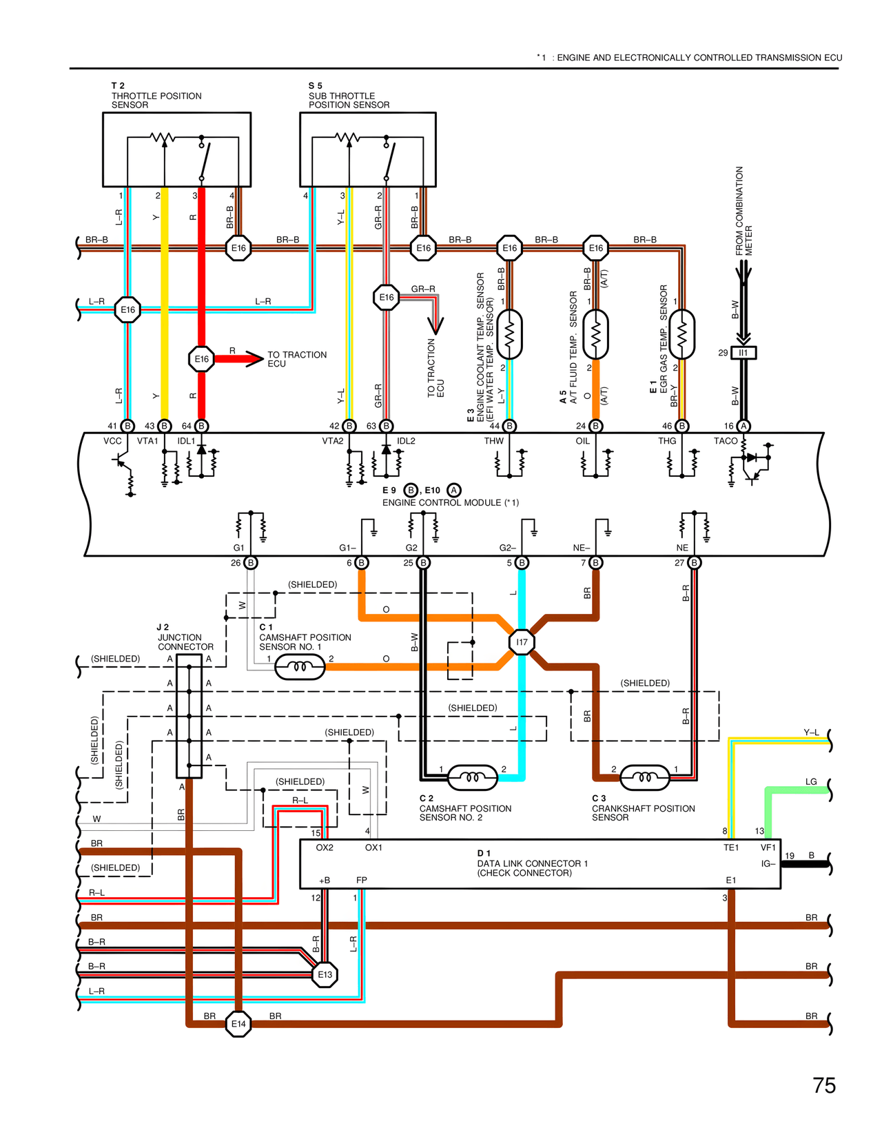 Wiring Diagrams — MK4 Supra Wiring Diagrams, page 73
