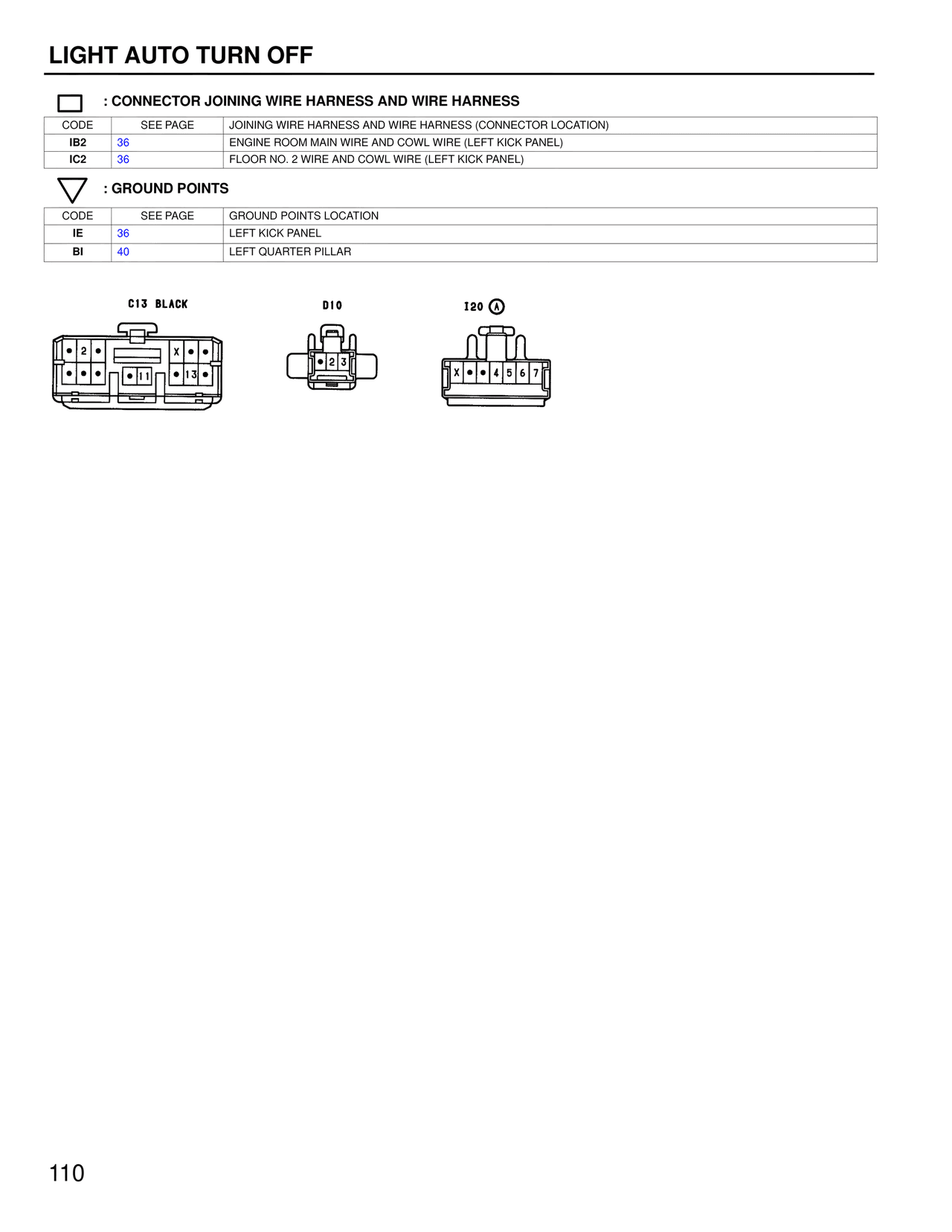 Wiring Diagrams — MK4 Supra Wiring Diagrams, page 108