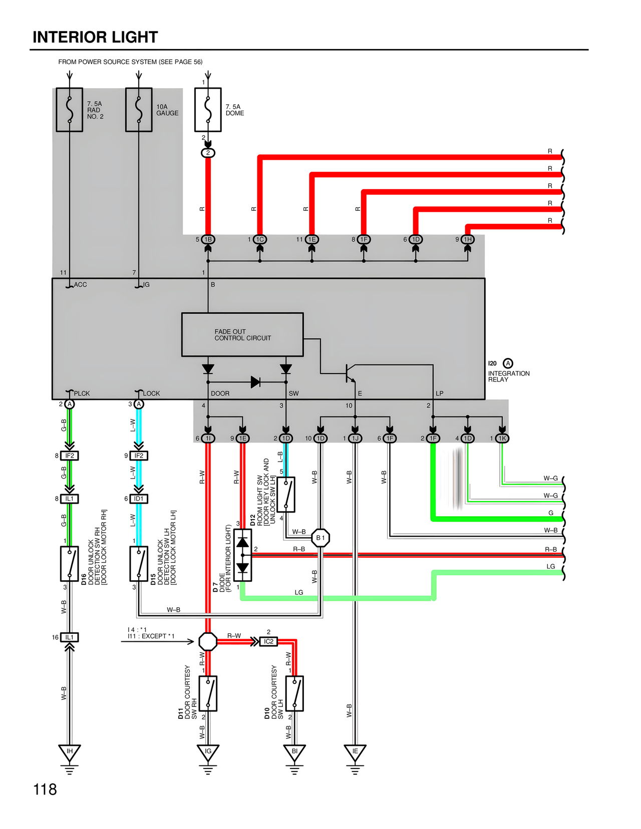 Wiring Diagrams — MK4 Supra Wiring Diagrams, page 116