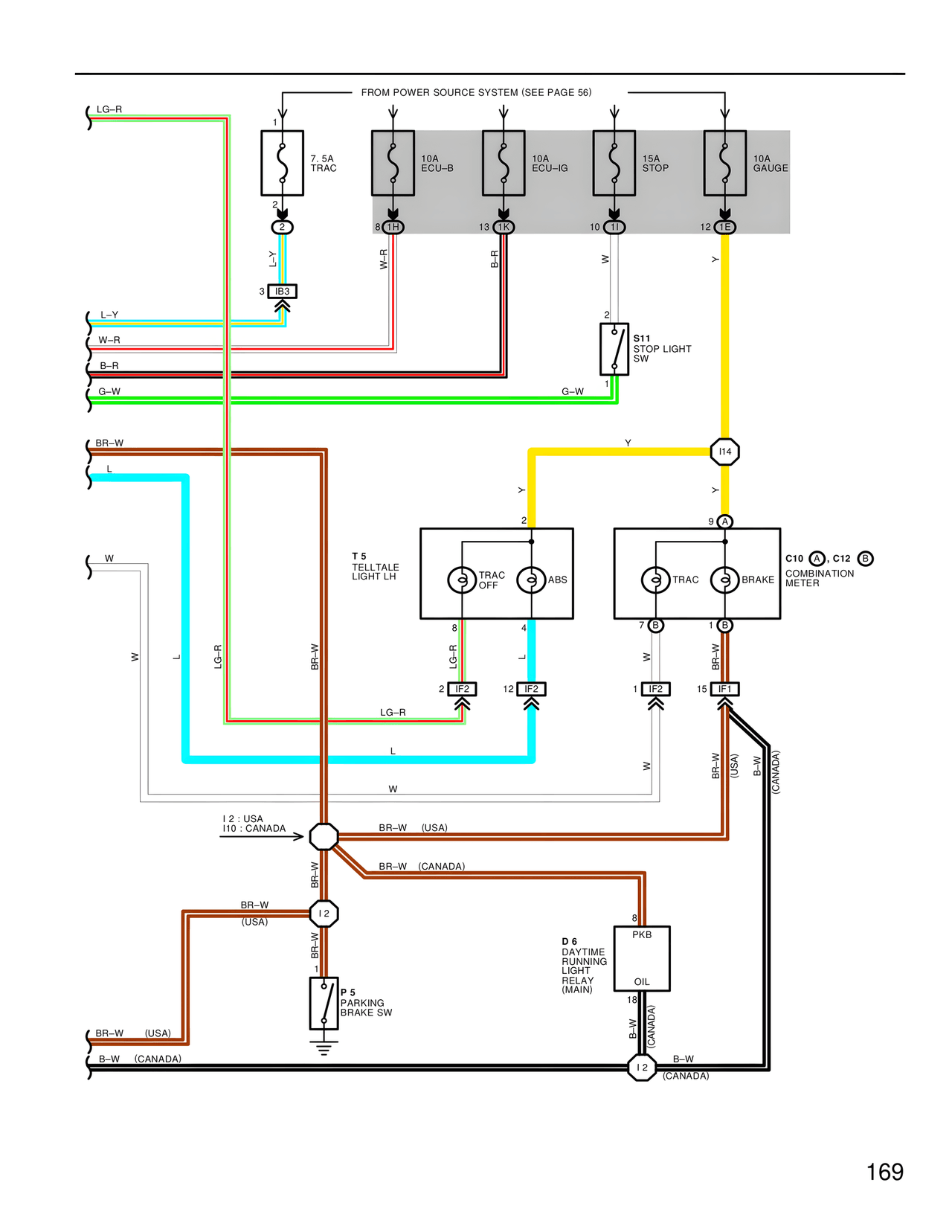 Wiring Diagrams — MK4 Supra Wiring Diagrams, page 166