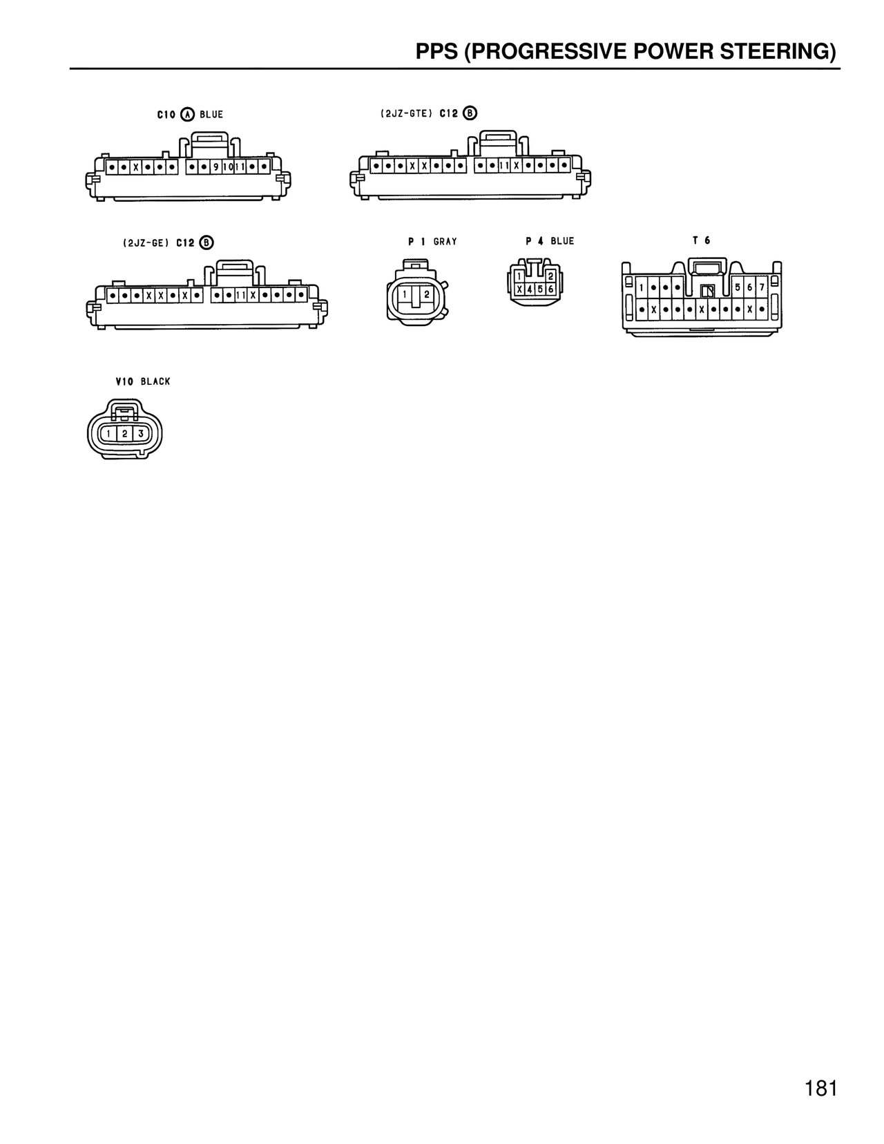 Wiring Diagrams — MK4 Supra Wiring Diagrams, page 178