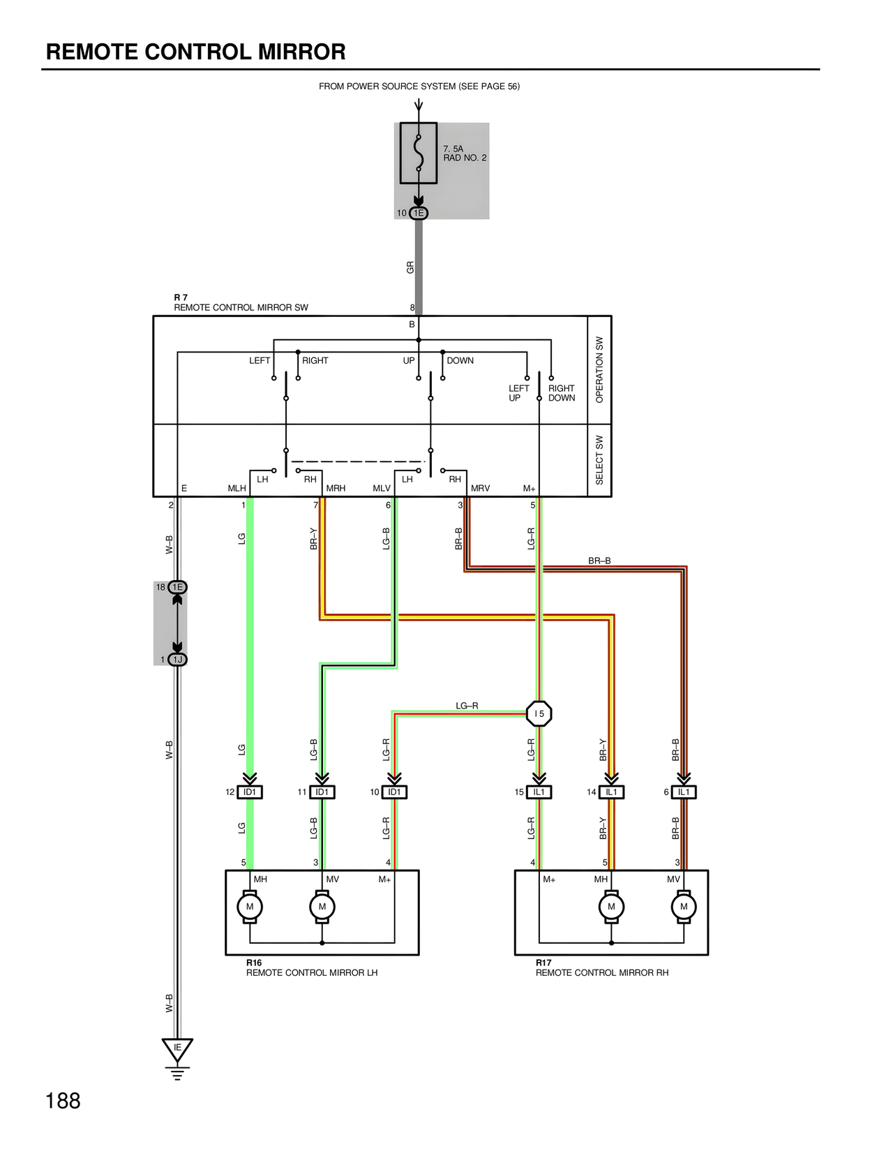 Wiring Diagrams — MK4 Supra Wiring Diagrams, page 185