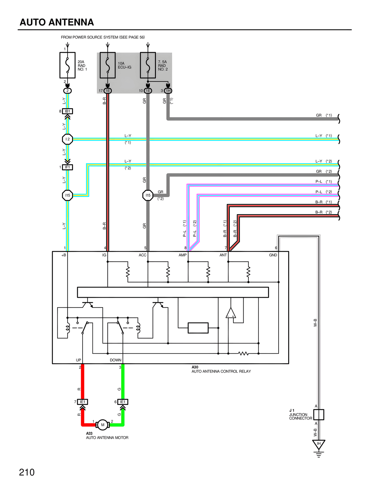 Wiring Diagrams — MK4 Supra Wiring Diagrams, page 207