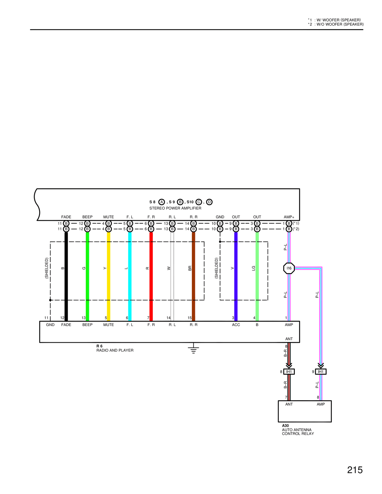 Wiring Diagrams — MK4 Supra Wiring Diagrams, page 211