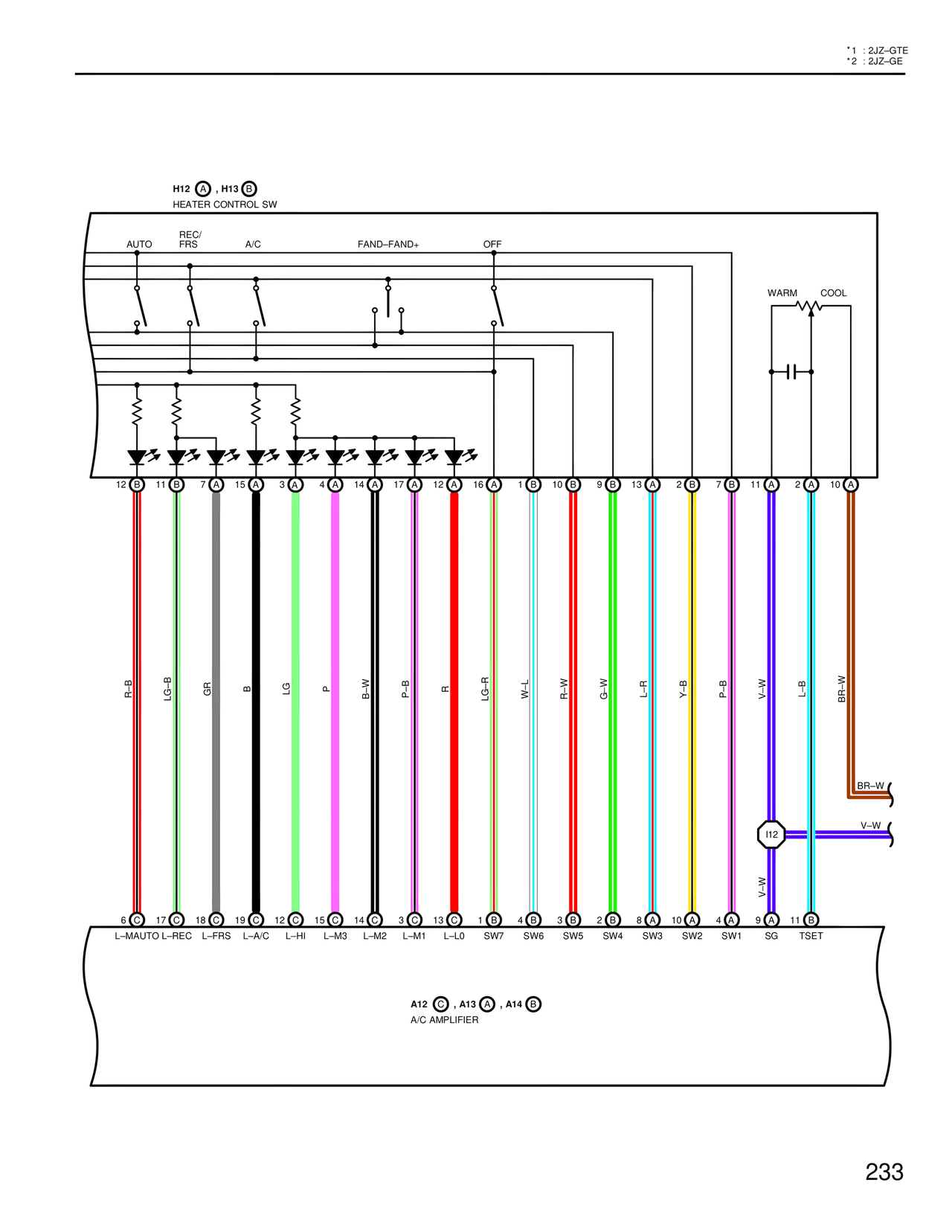 Wiring Diagrams — MK4 Supra Wiring Diagrams, page 228