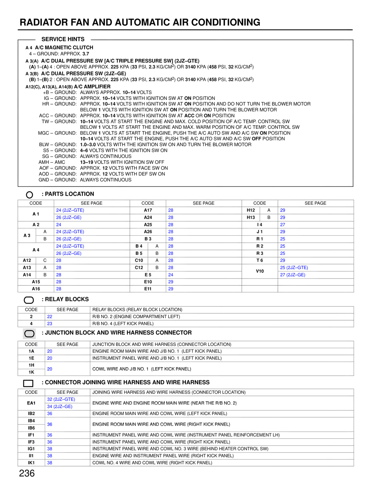 Wiring Diagrams — MK4 Supra Wiring Diagrams, page 231