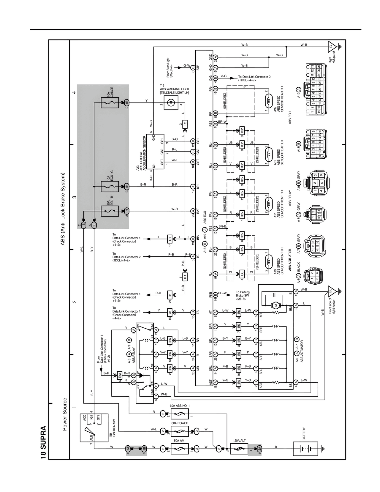 Wiring Diagrams — MK4 Supra Wiring Diagrams, page 265