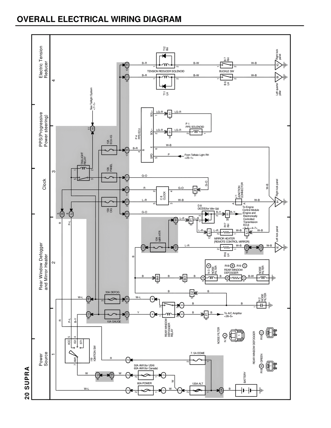 Wiring Diagrams — MK4 Supra Wiring Diagrams, page 268