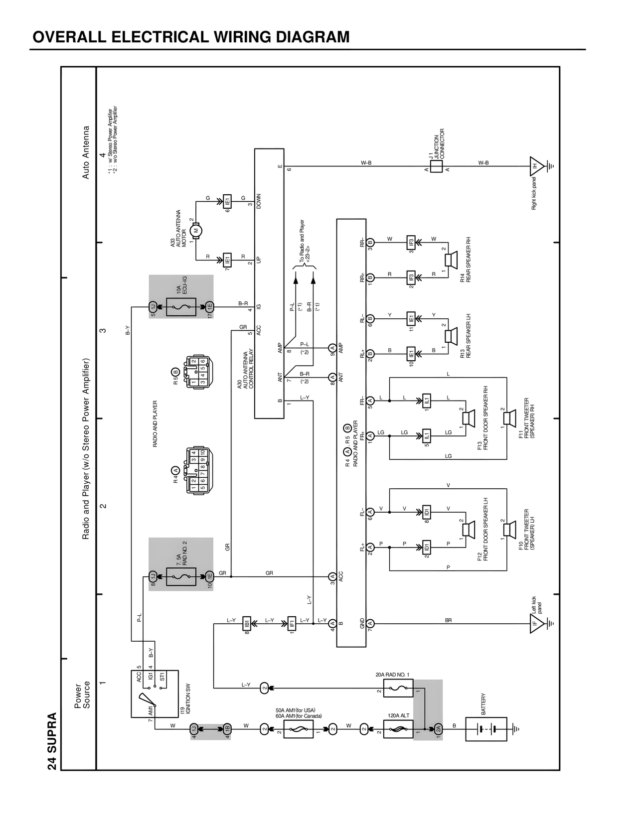 Wiring Diagrams — MK4 Supra Wiring Diagrams, page 272