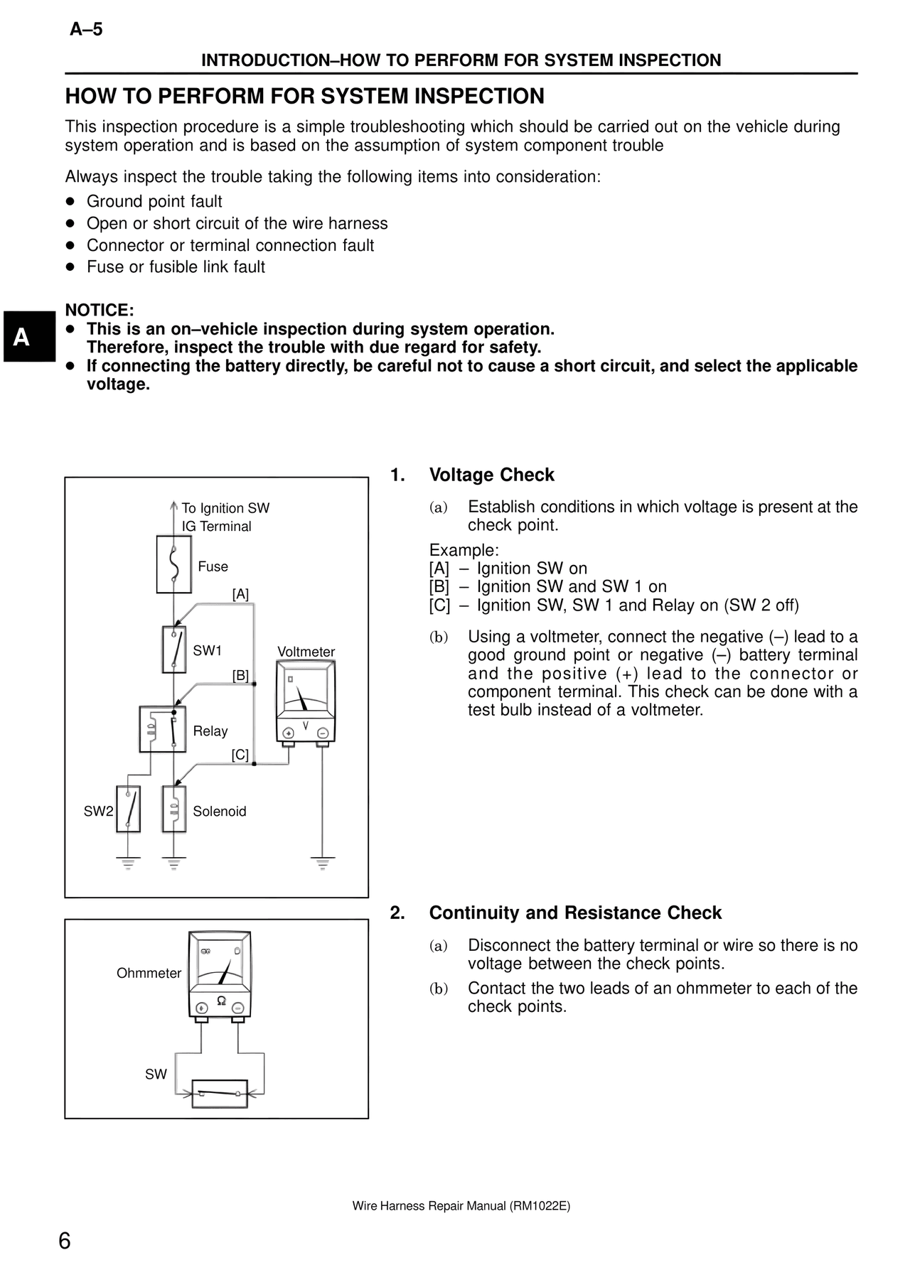 How to Perform for System Inspection — MK4 Supra Wire Harness, page 6