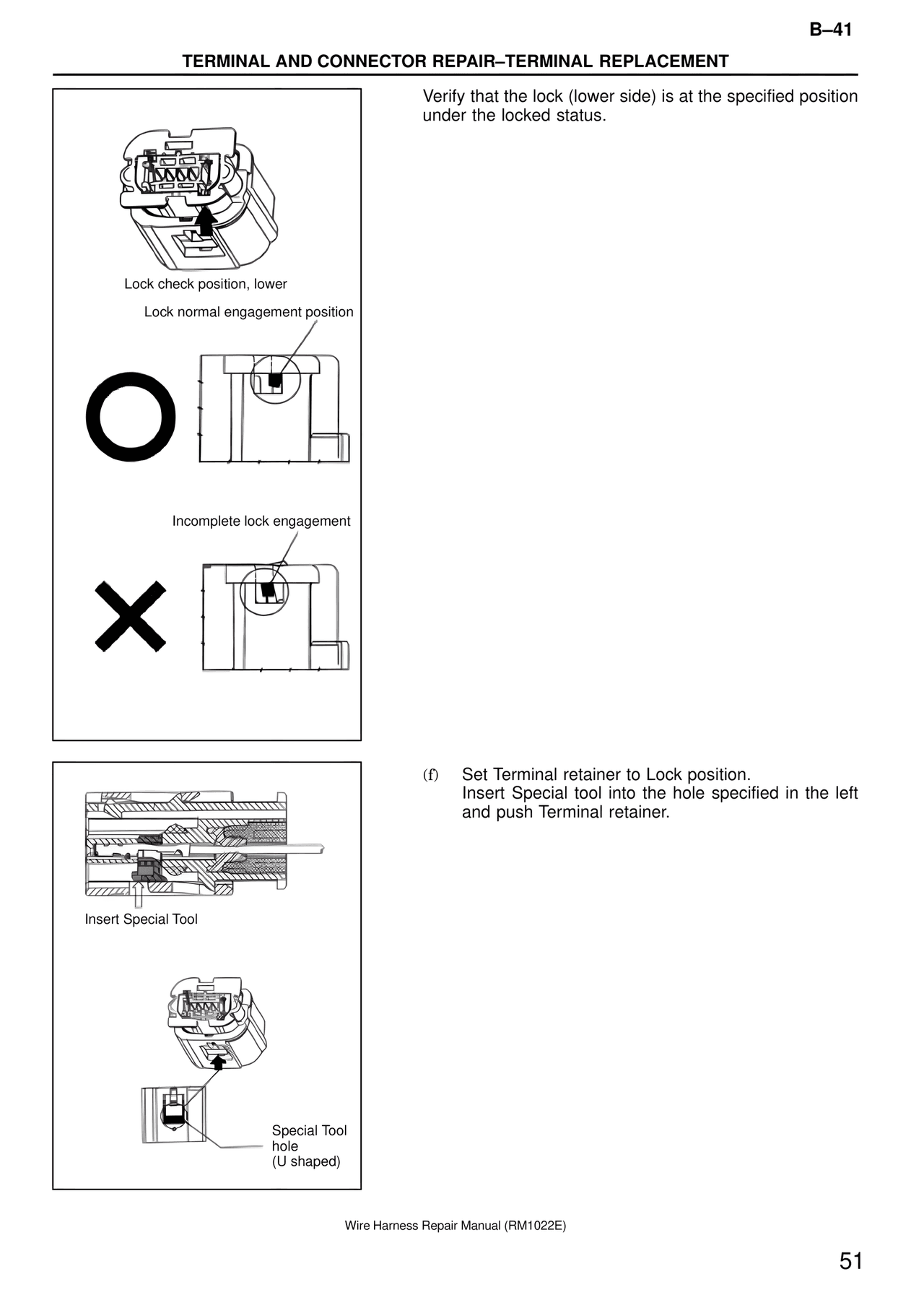 Terminal Replacement — MK4 Supra Wire Harness, page 51