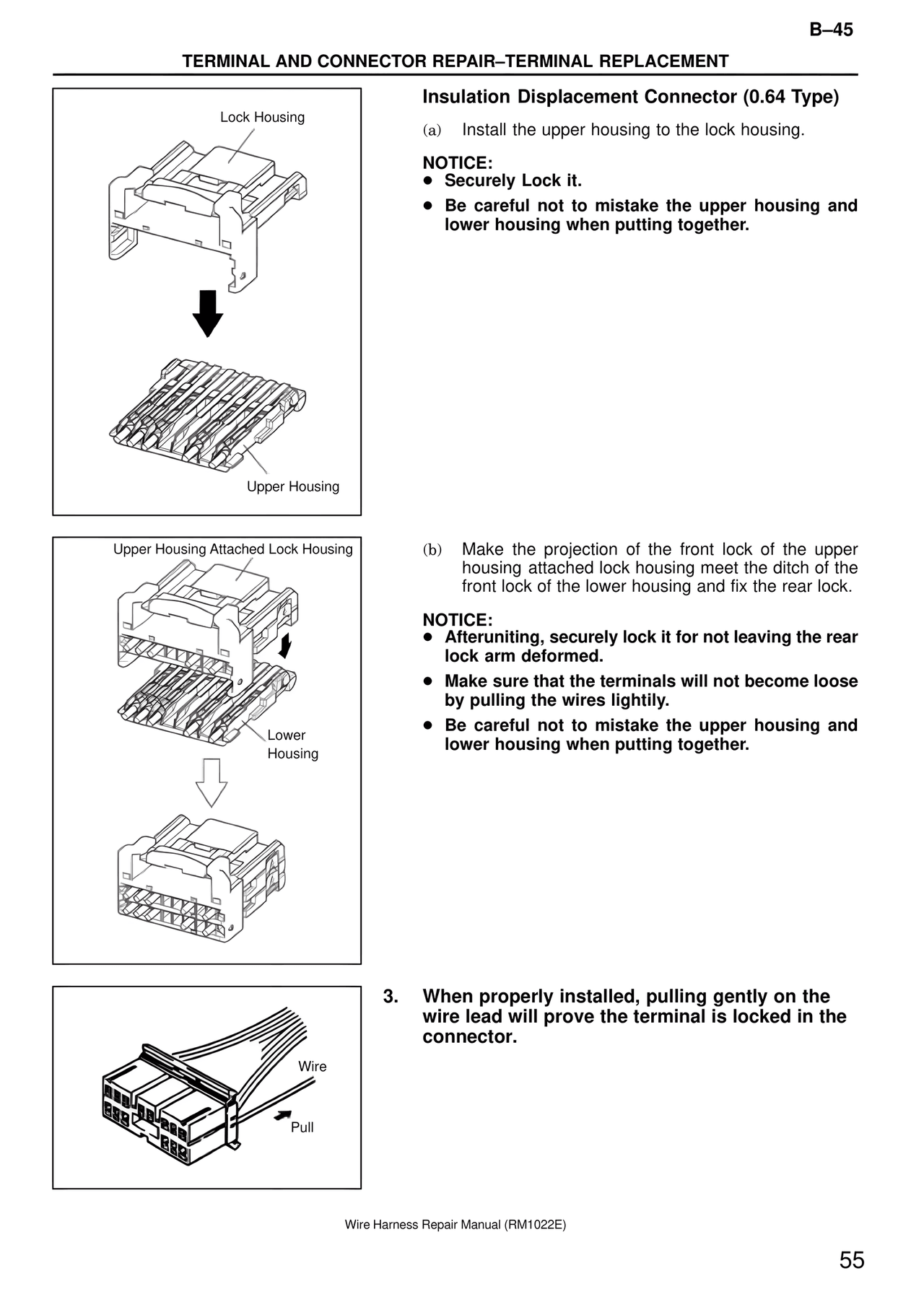 Insulation Displacement Connector (0.64 Type) — MK4 Supra Wire Harness, page 55