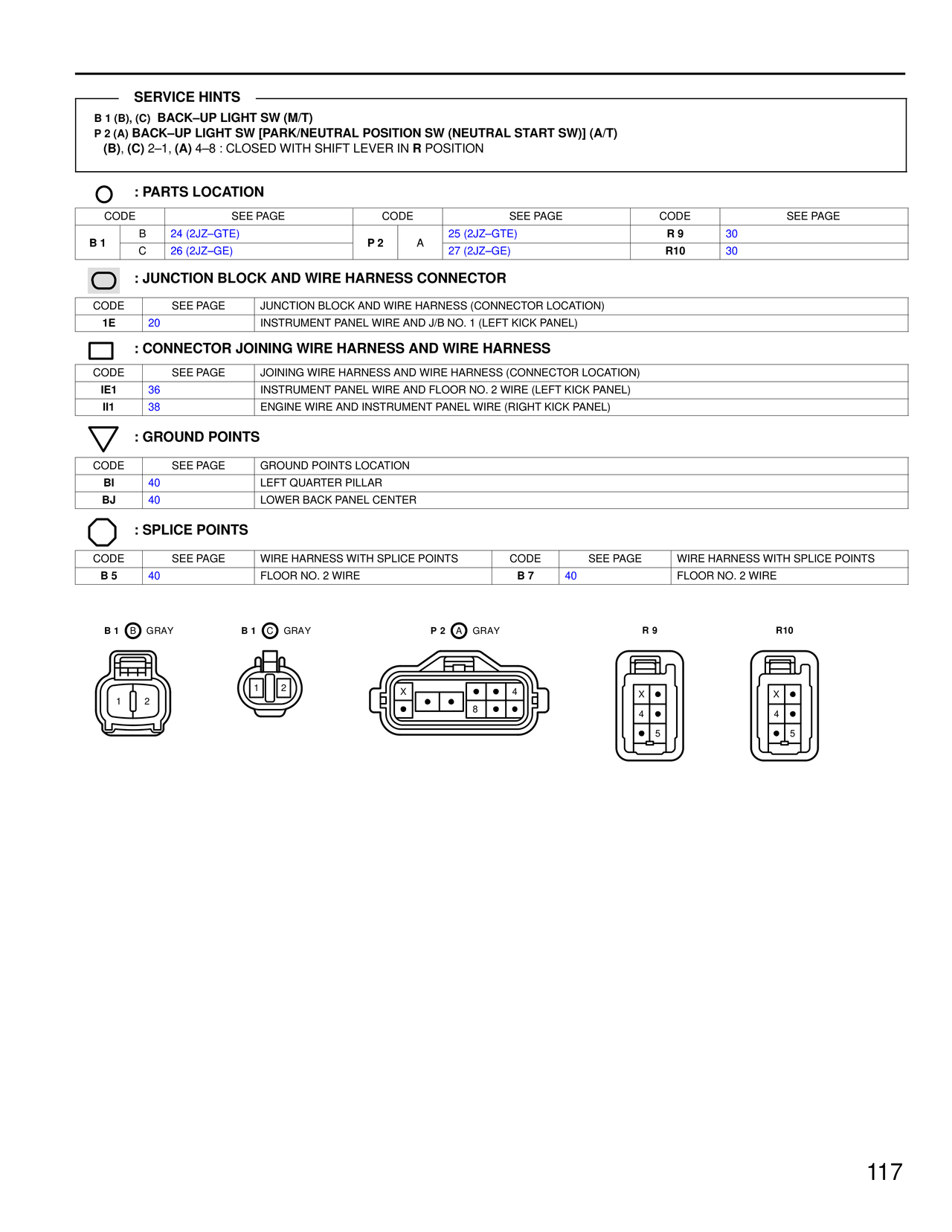 Back-Up Light — MK4 Supra Back-Up Light wiring diagram, page 2