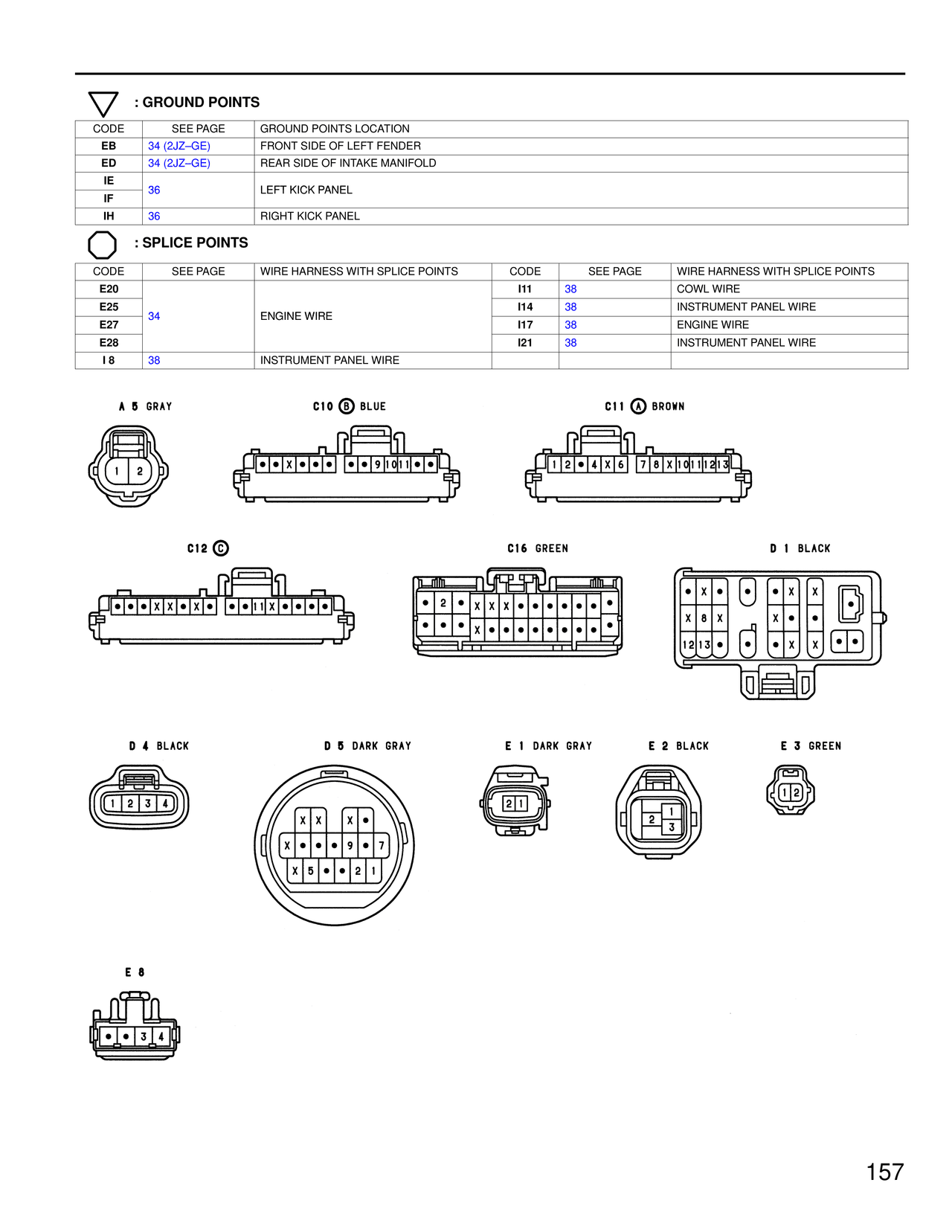 Electronically Controlled Transmission — MK4 Supra Electronically Controlled Transmission wiring diagram, page 17