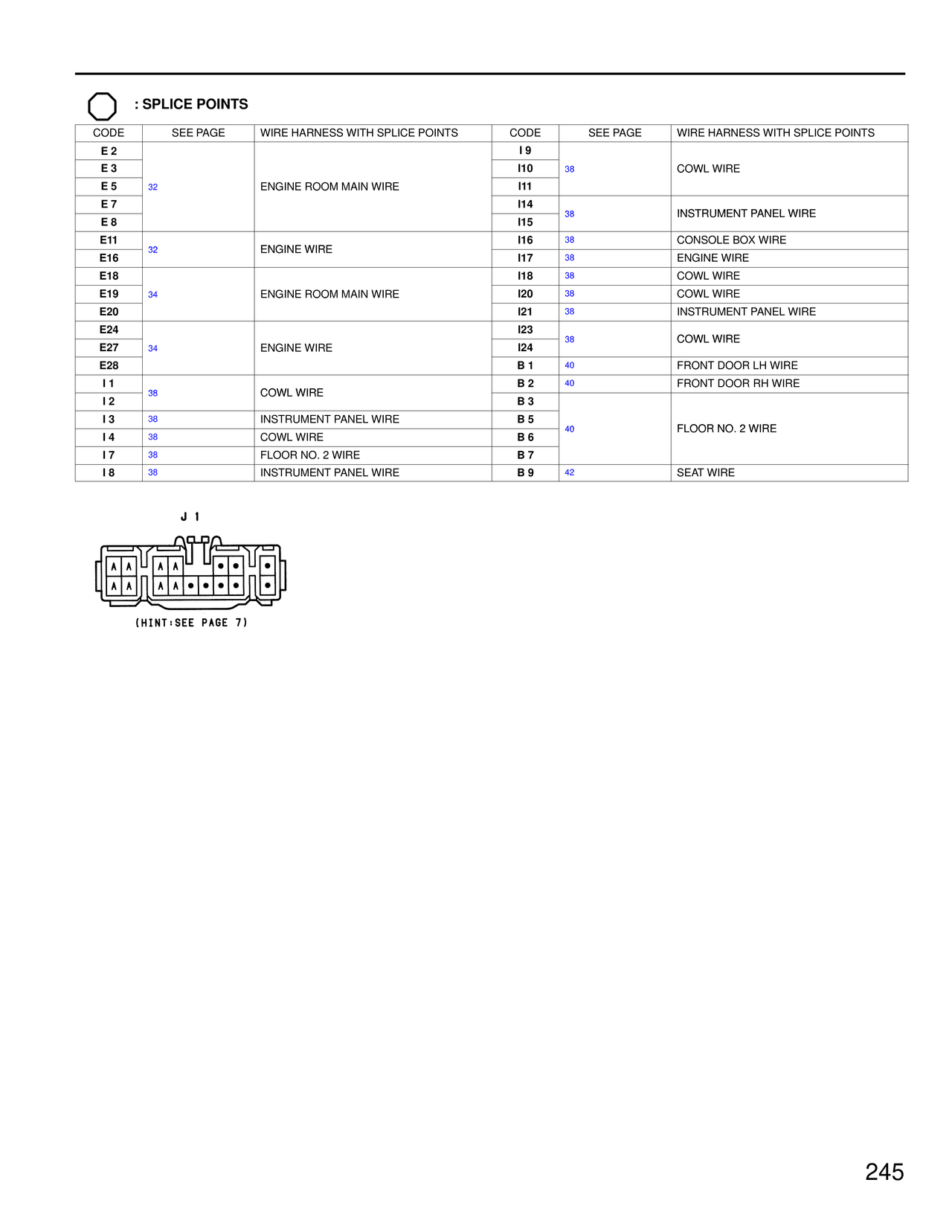 Ground Points — MK4 Supra Ground Points wiring diagram, page 6
