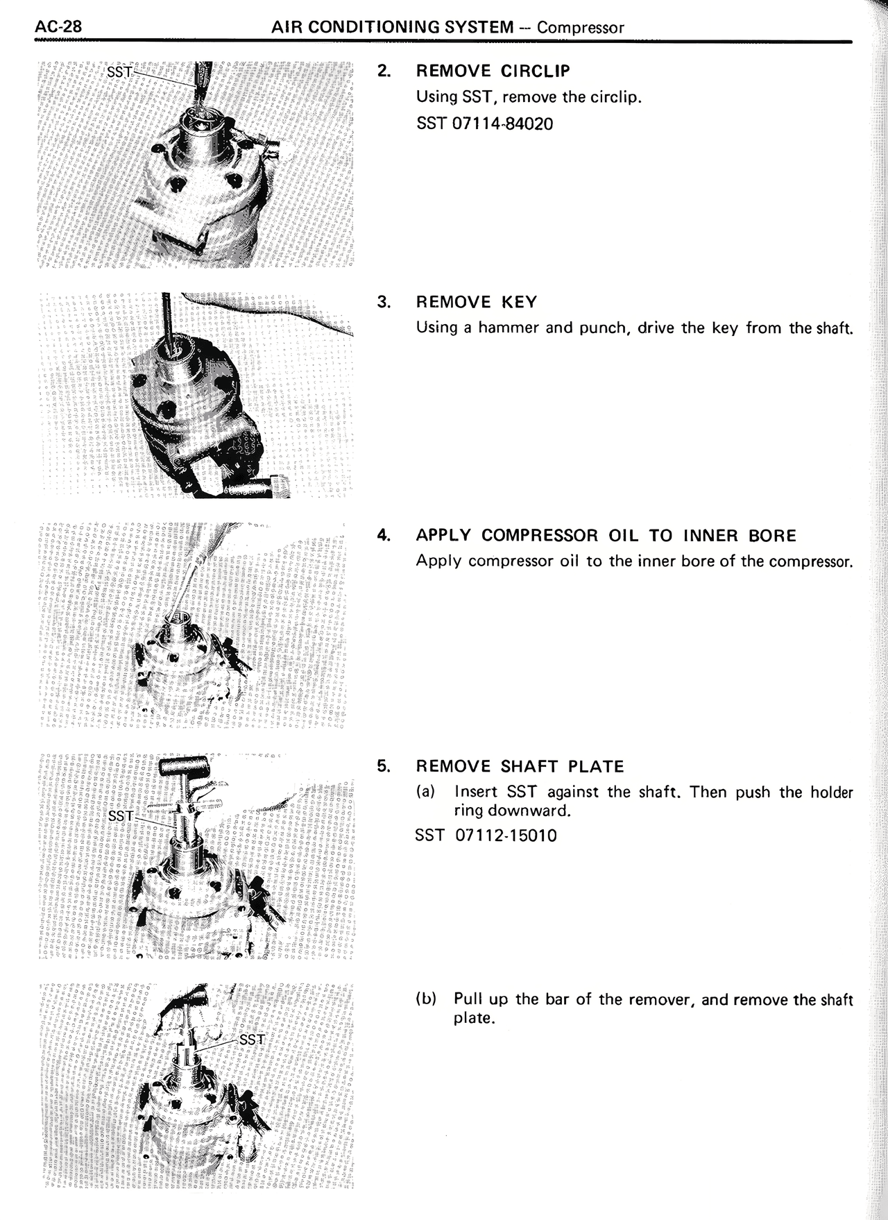 Air Conditioning System — MK2 Supra Air Conditioning System, page 28