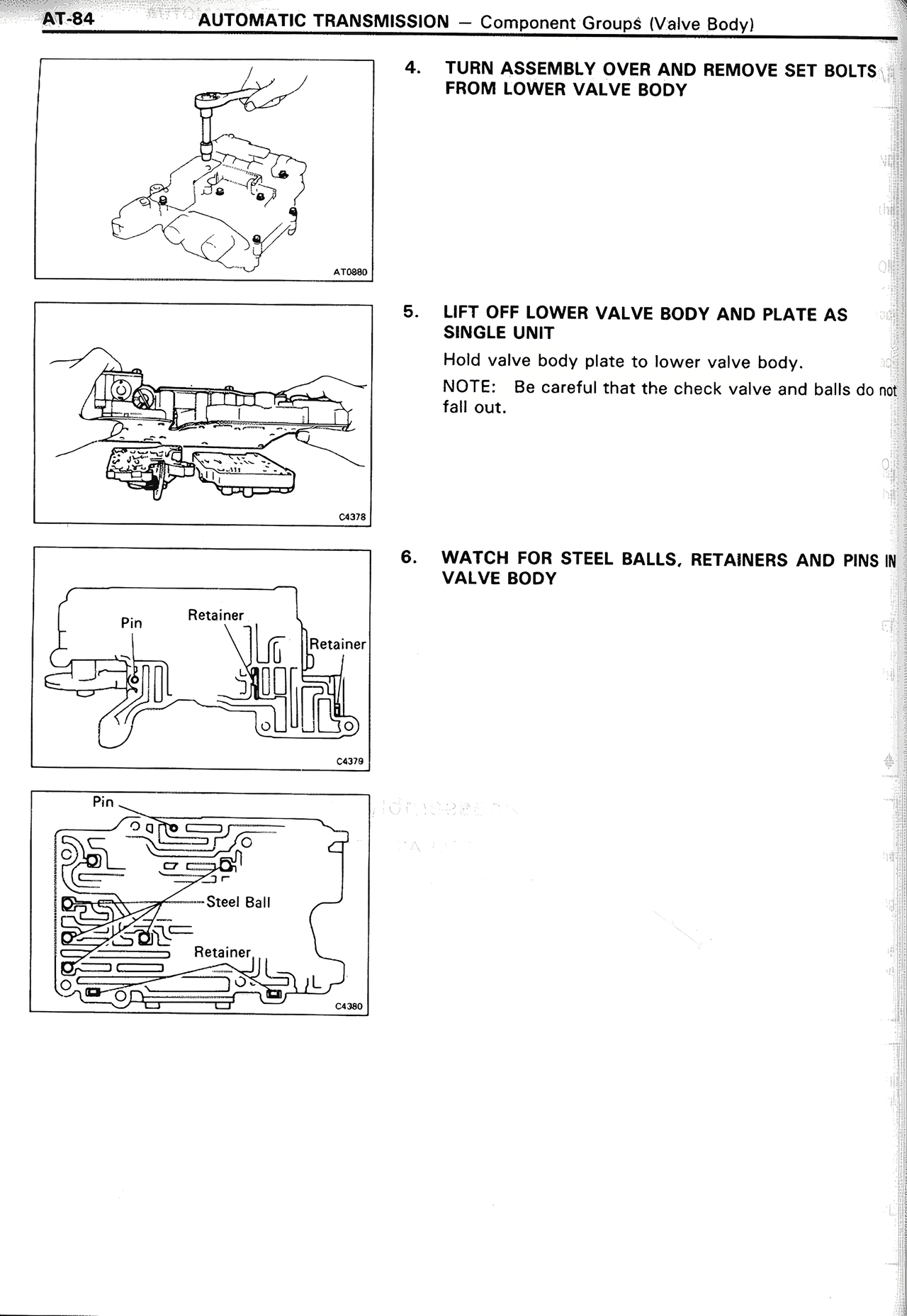 Automatic Transmission — MK2 Supra Automatic Transmission, page 84