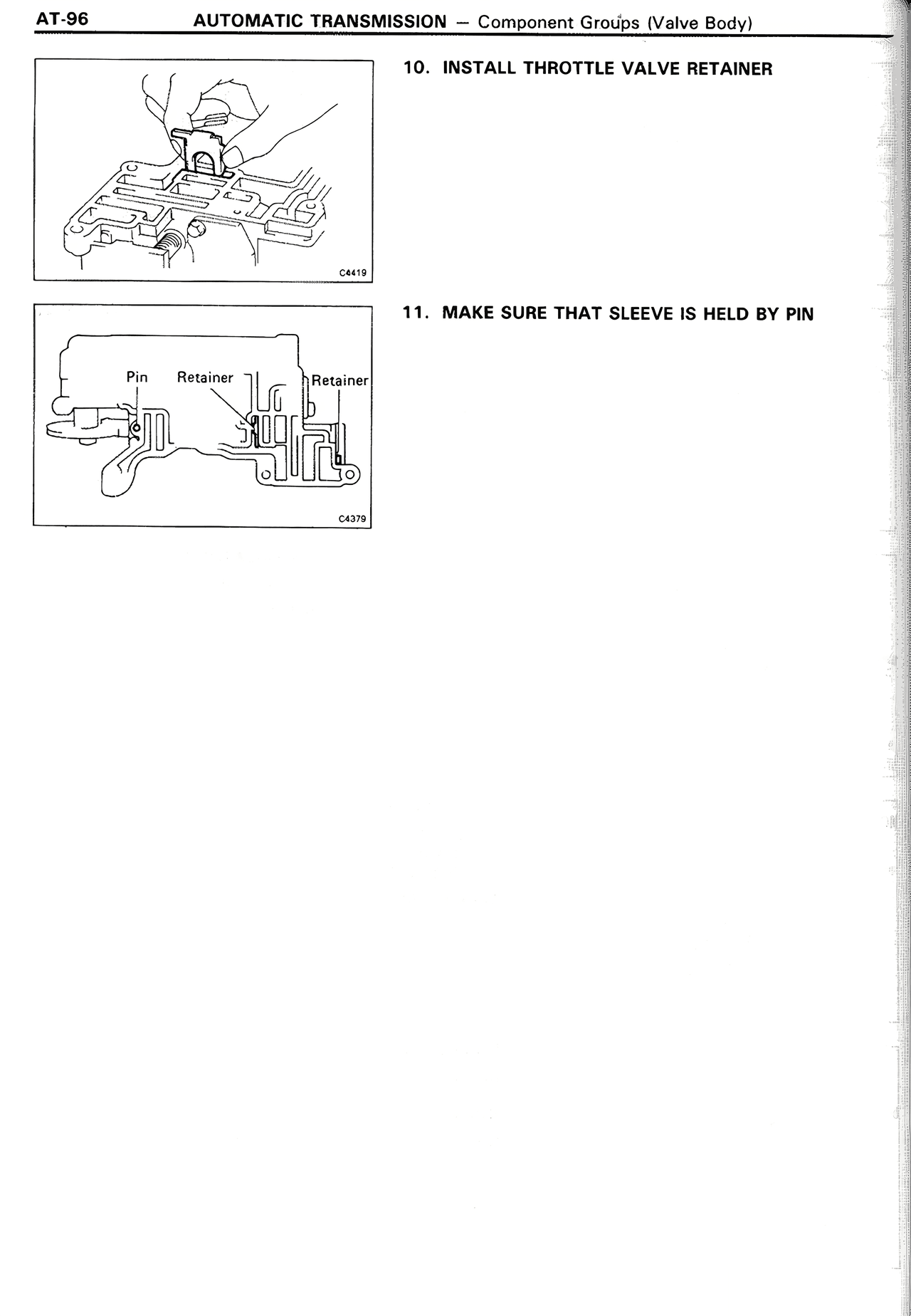 Automatic Transmission — MK2 Supra Automatic Transmission, page 96