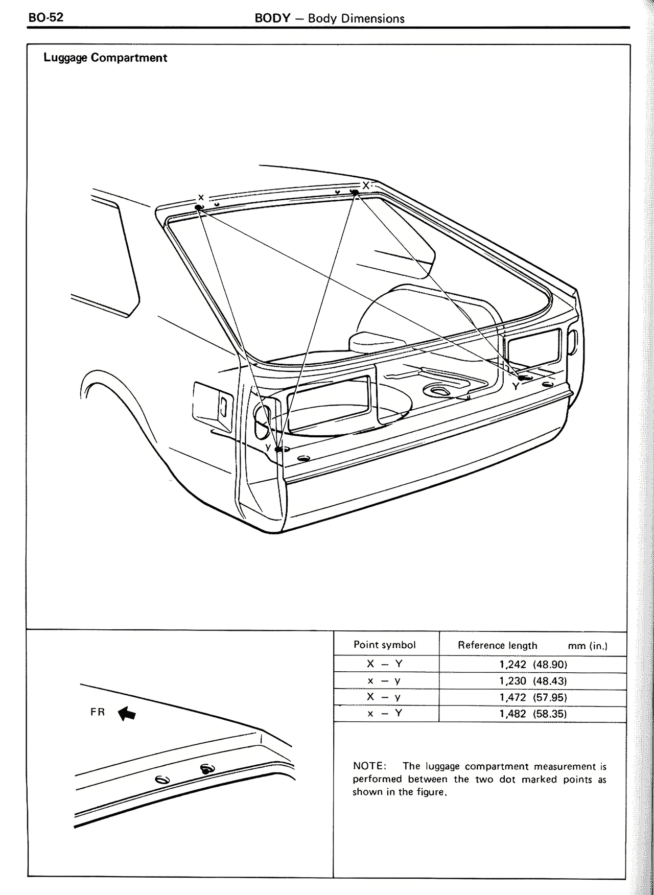 Luggage Compartment — MK2 Supra Body, page 52
