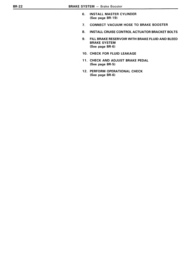 Brake System — MK3 Supra Brake System, page 22