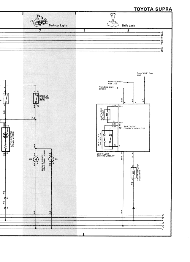 Electrical Wiring Diagrams — MK3 Supra Electrical Wiring Diagrams, page 10