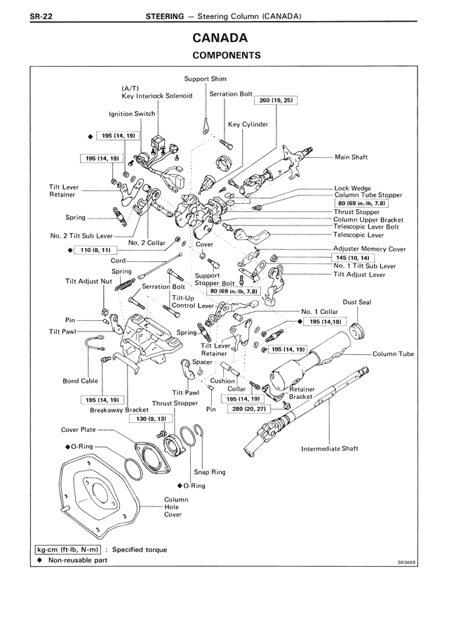 Canada Components — MK3 Supra Steering, page 22