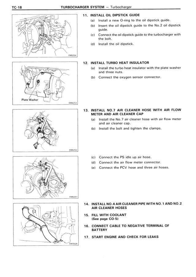 Turbocharger System — MK3 Supra Turbocharger System, page 18