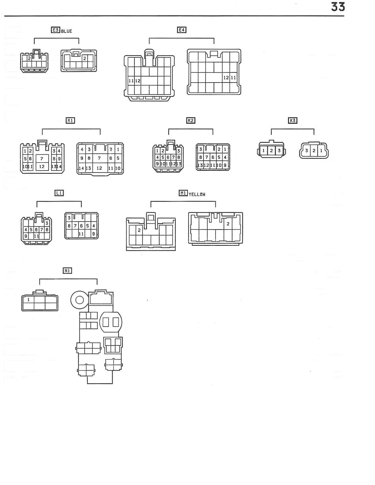 Automatic Air Conditioner — MK3 Supra Automatic Air Conditioner wiring diagram, page 8