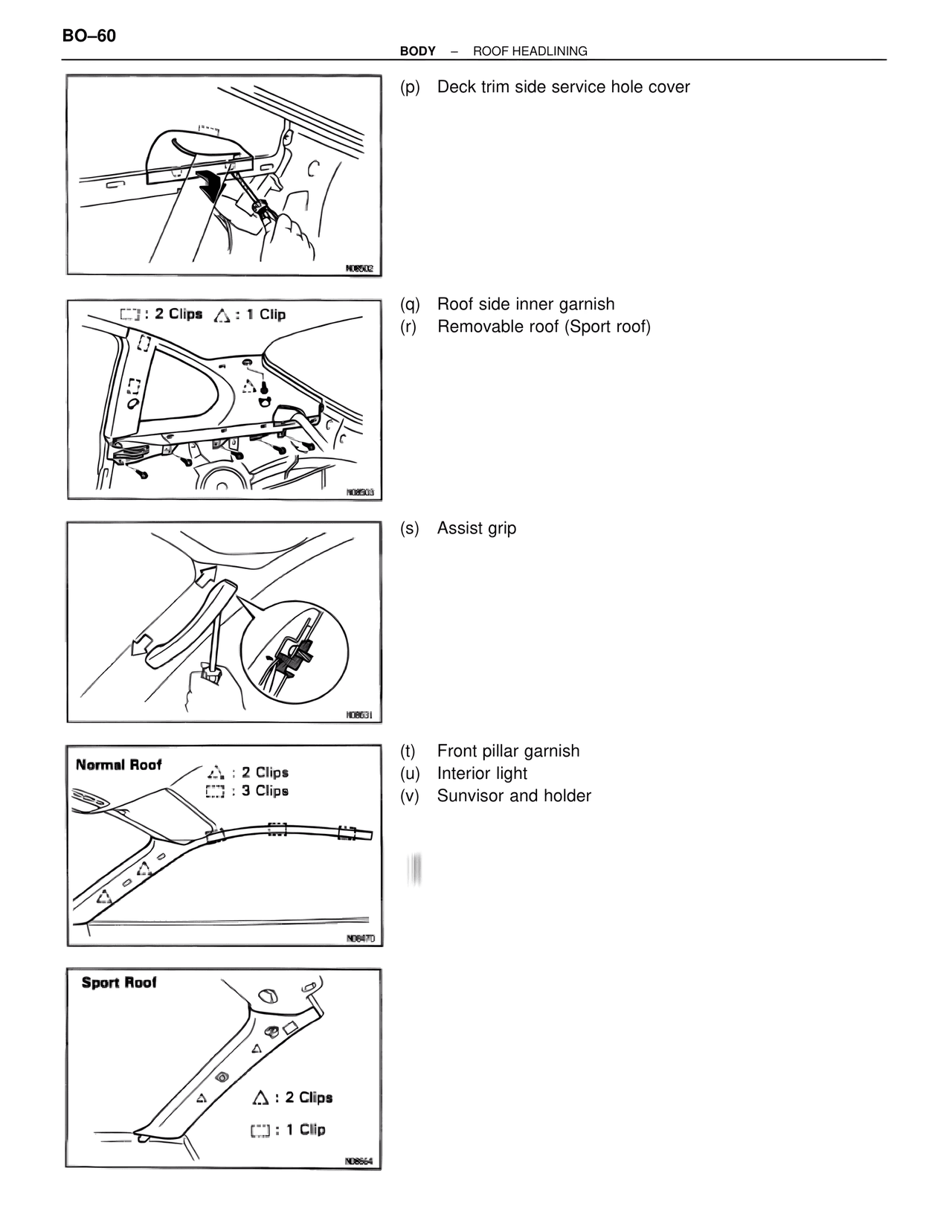 Body Mechanical — MK4 Supra Body Mechanical, page 60