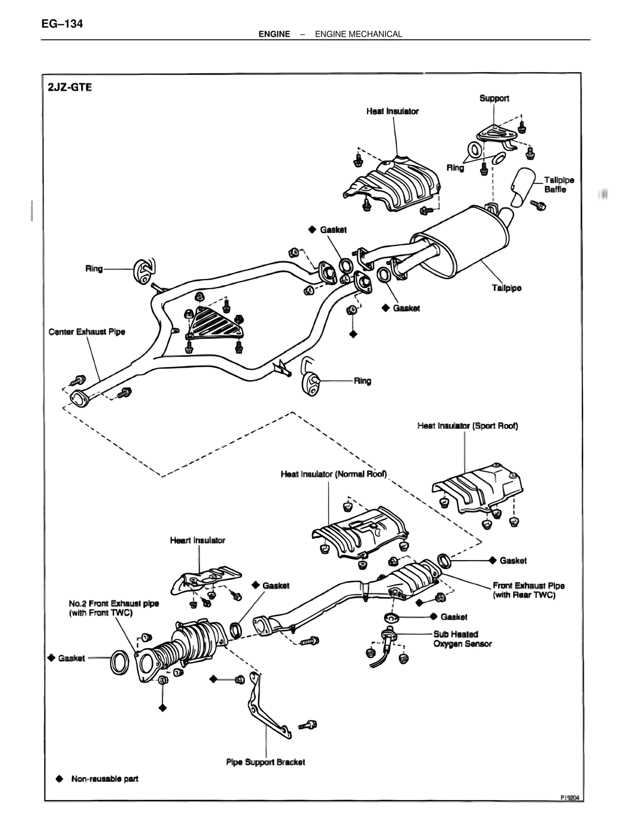 2JZ-GTE — MK4 Supra Engine Mechanical, page 134