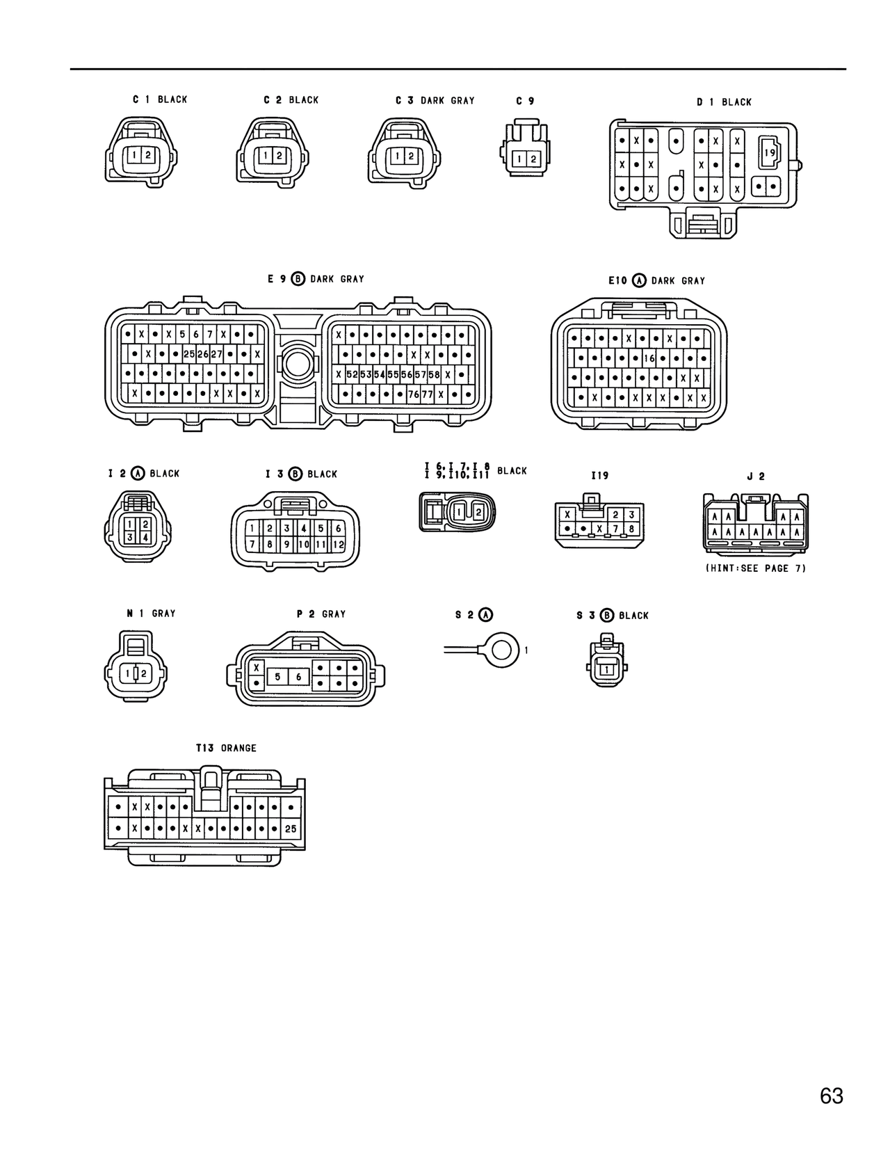 Wiring Diagrams — MK4 Supra Wiring Diagrams, page 61