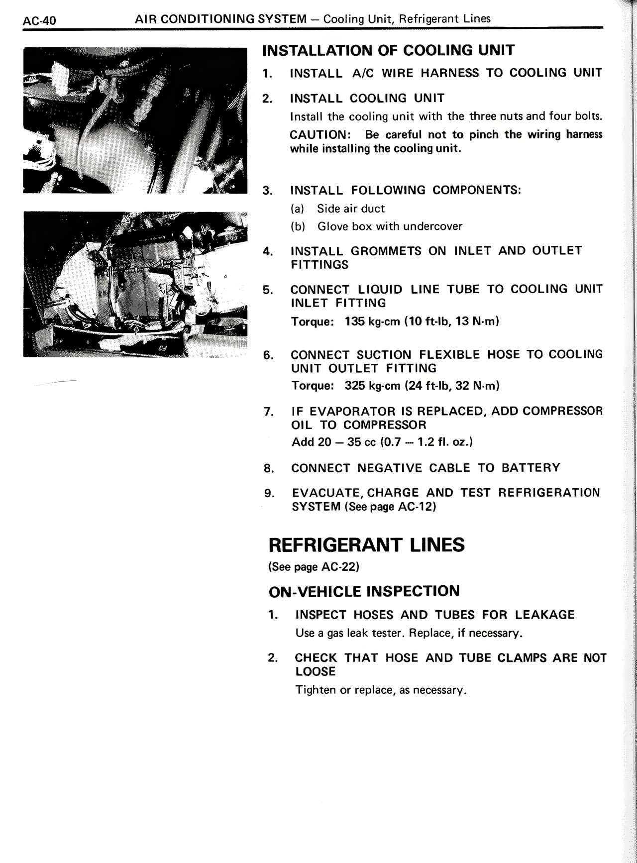 Air Conditioning System page 40