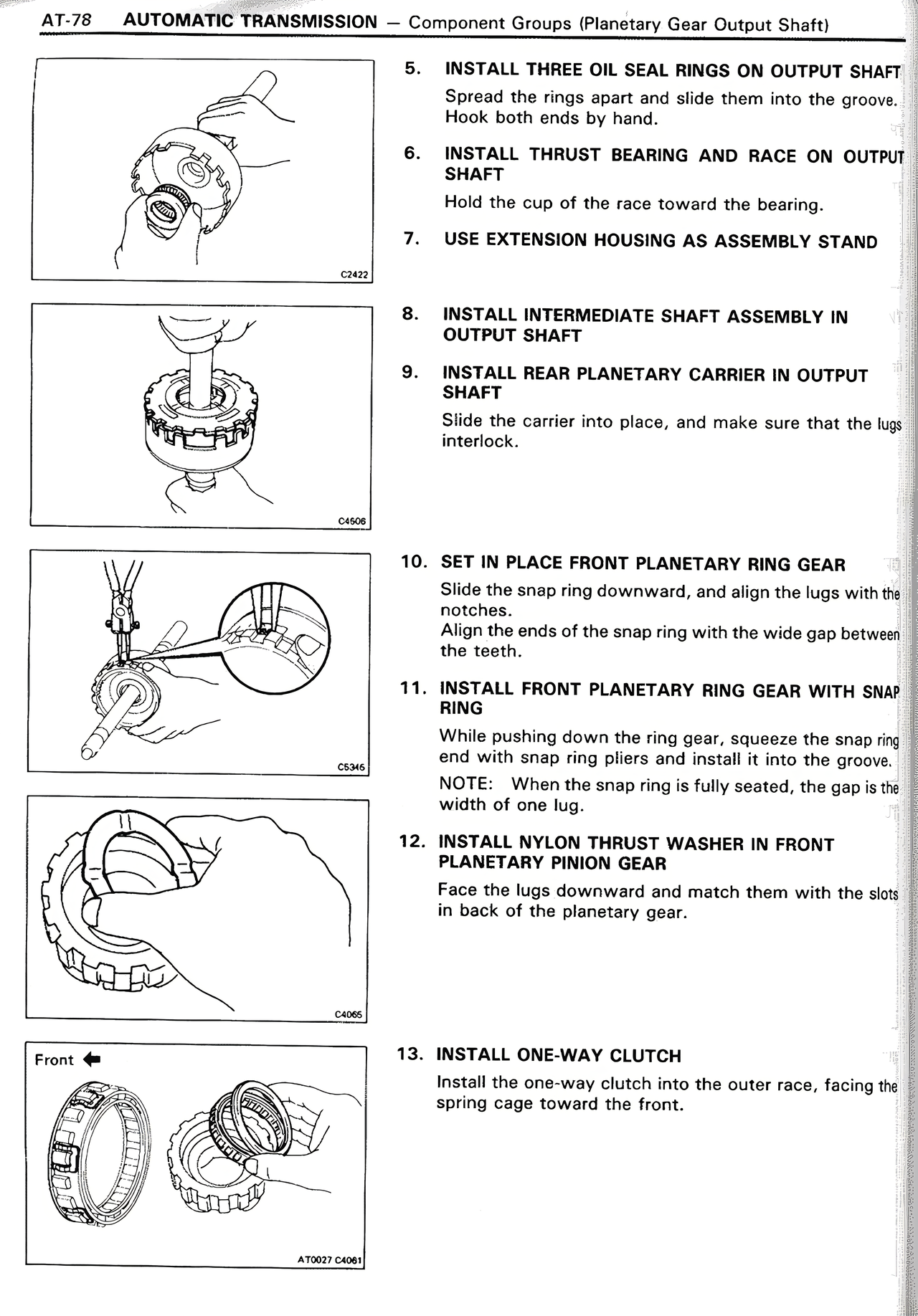 Automatic Transmission page 78