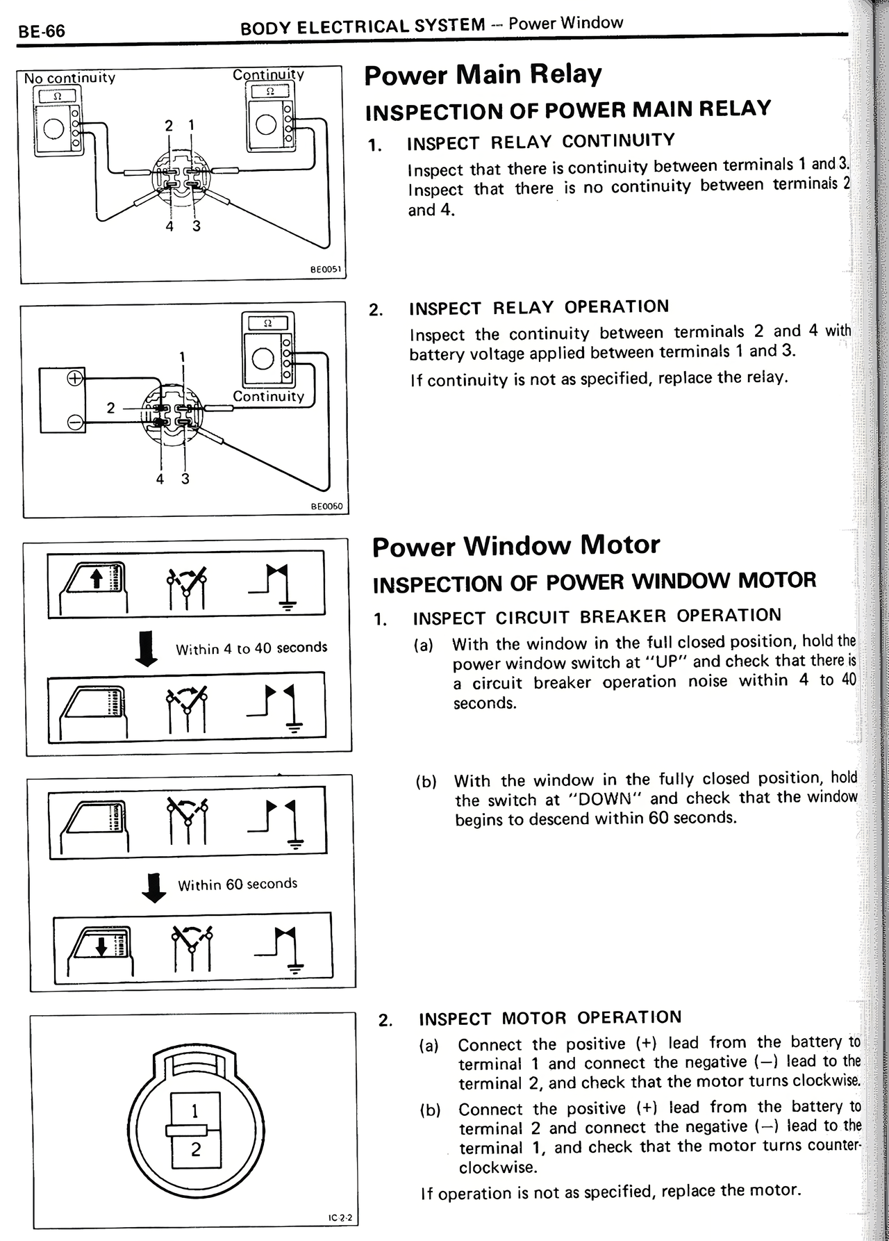 Body Electrical System page 66