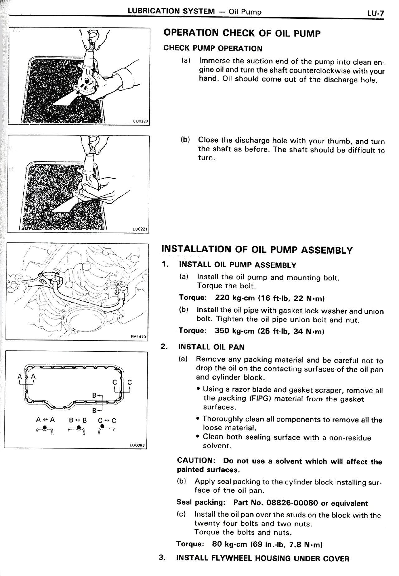 Lubrication System page 7