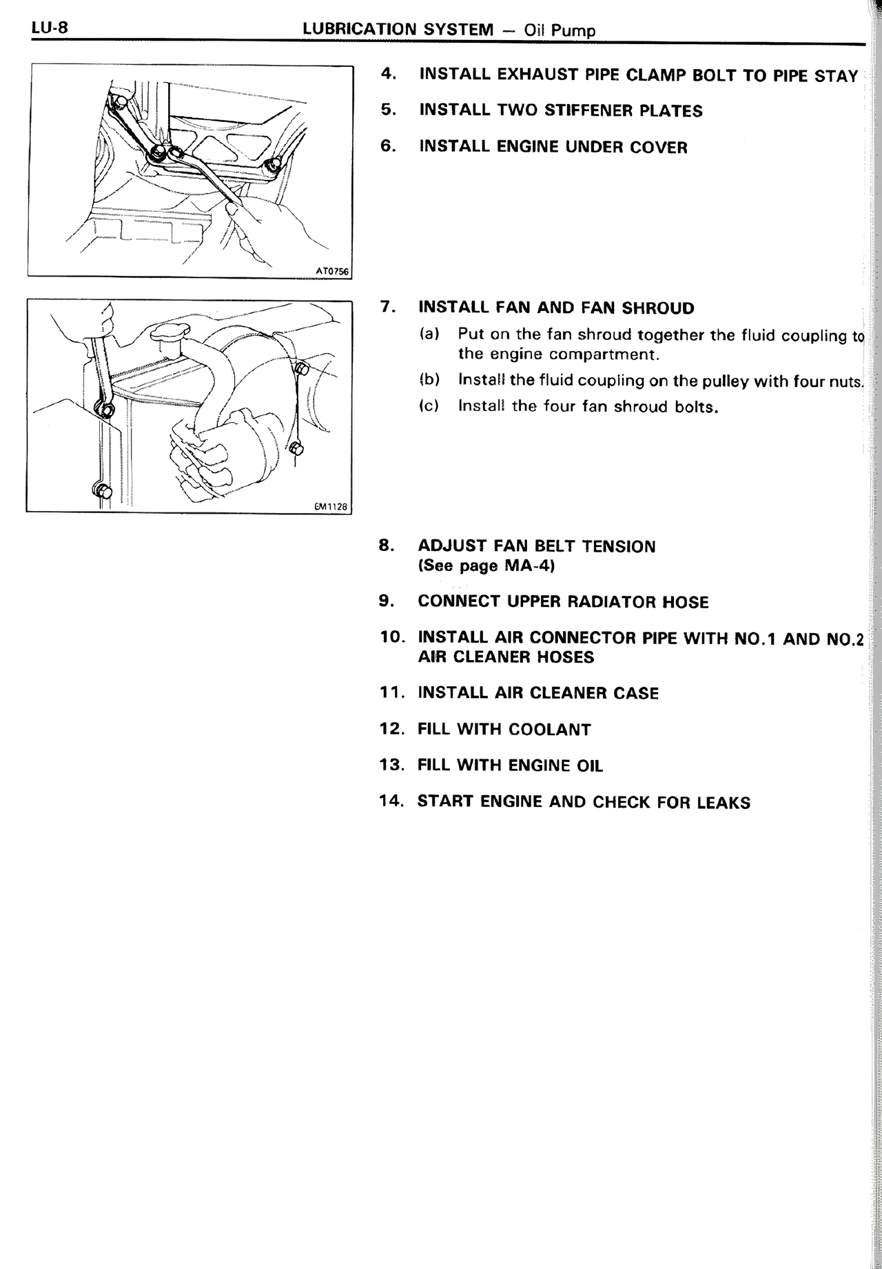 Lubrication System page 8