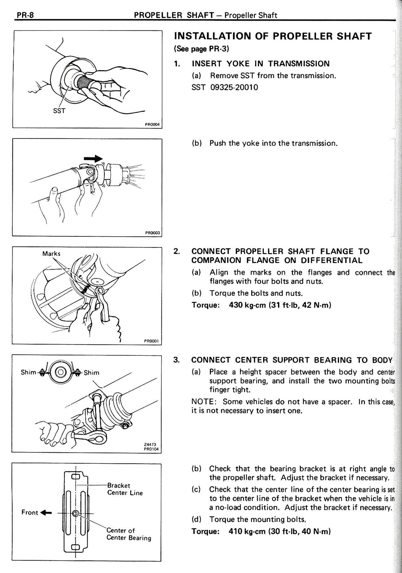 Propeller Shaft page 8