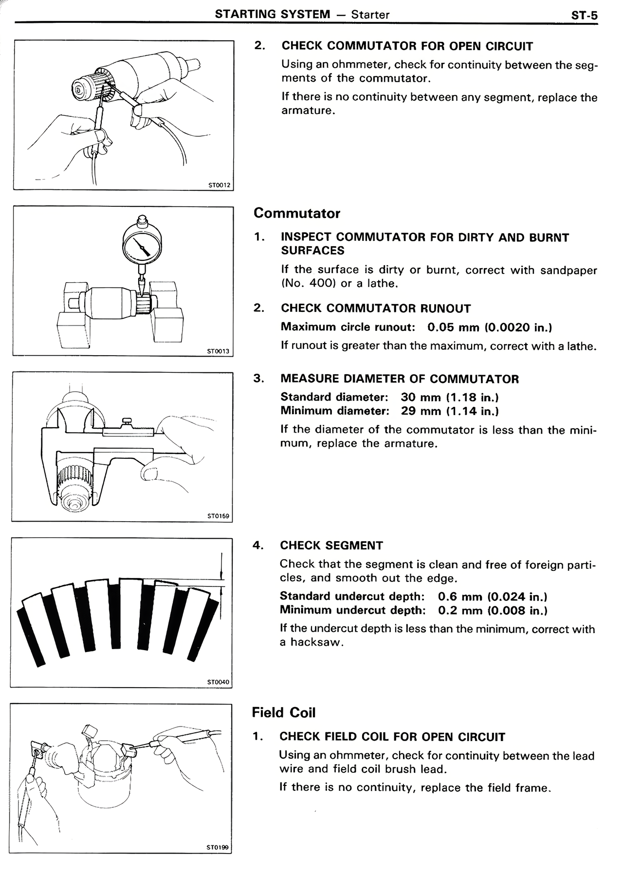Starting System page 5