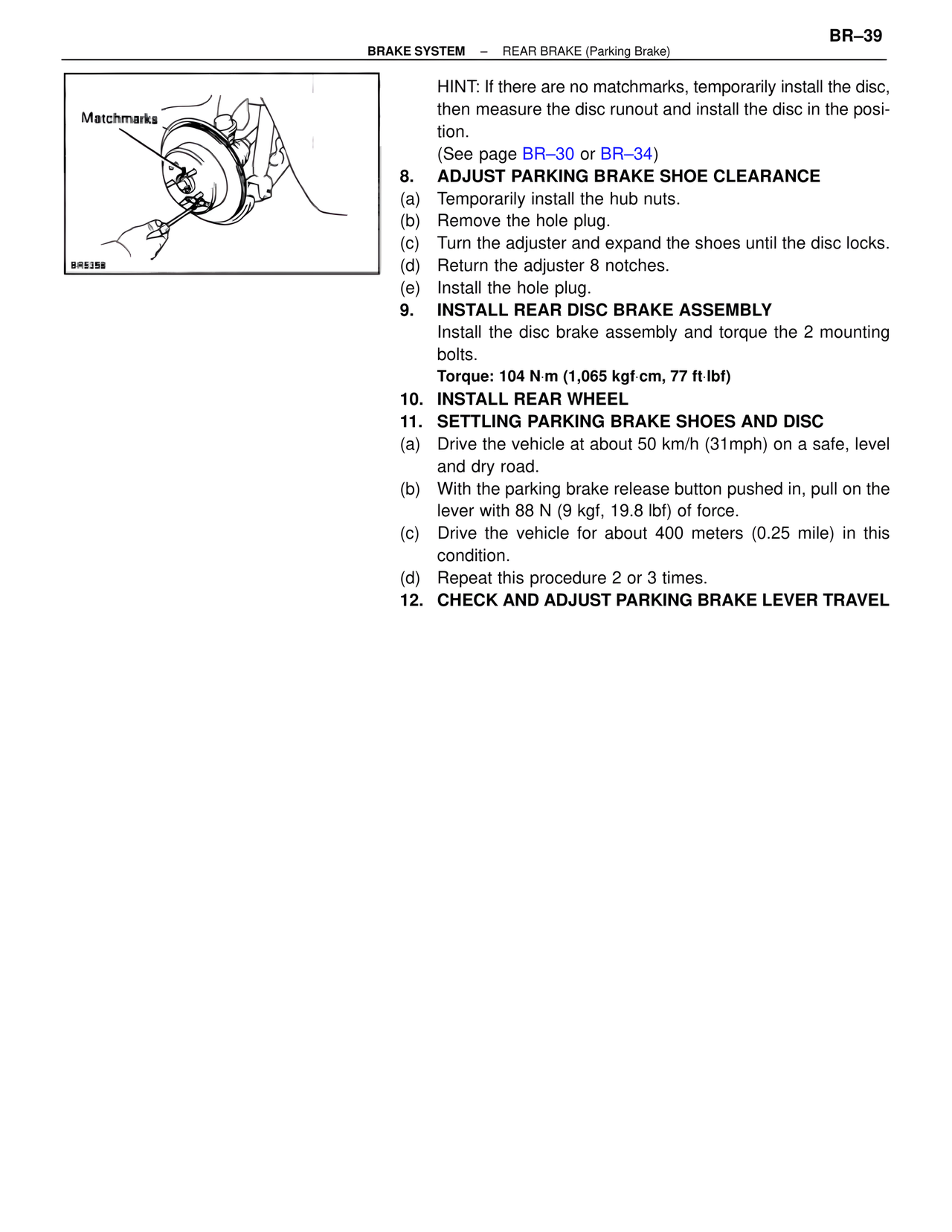 Brakes, ABS & TRAC Systems page 39